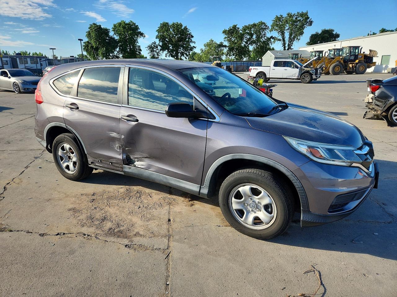 2015 Honda Cr-v Lx Угольный vin: 3CZRM3H39FG700495