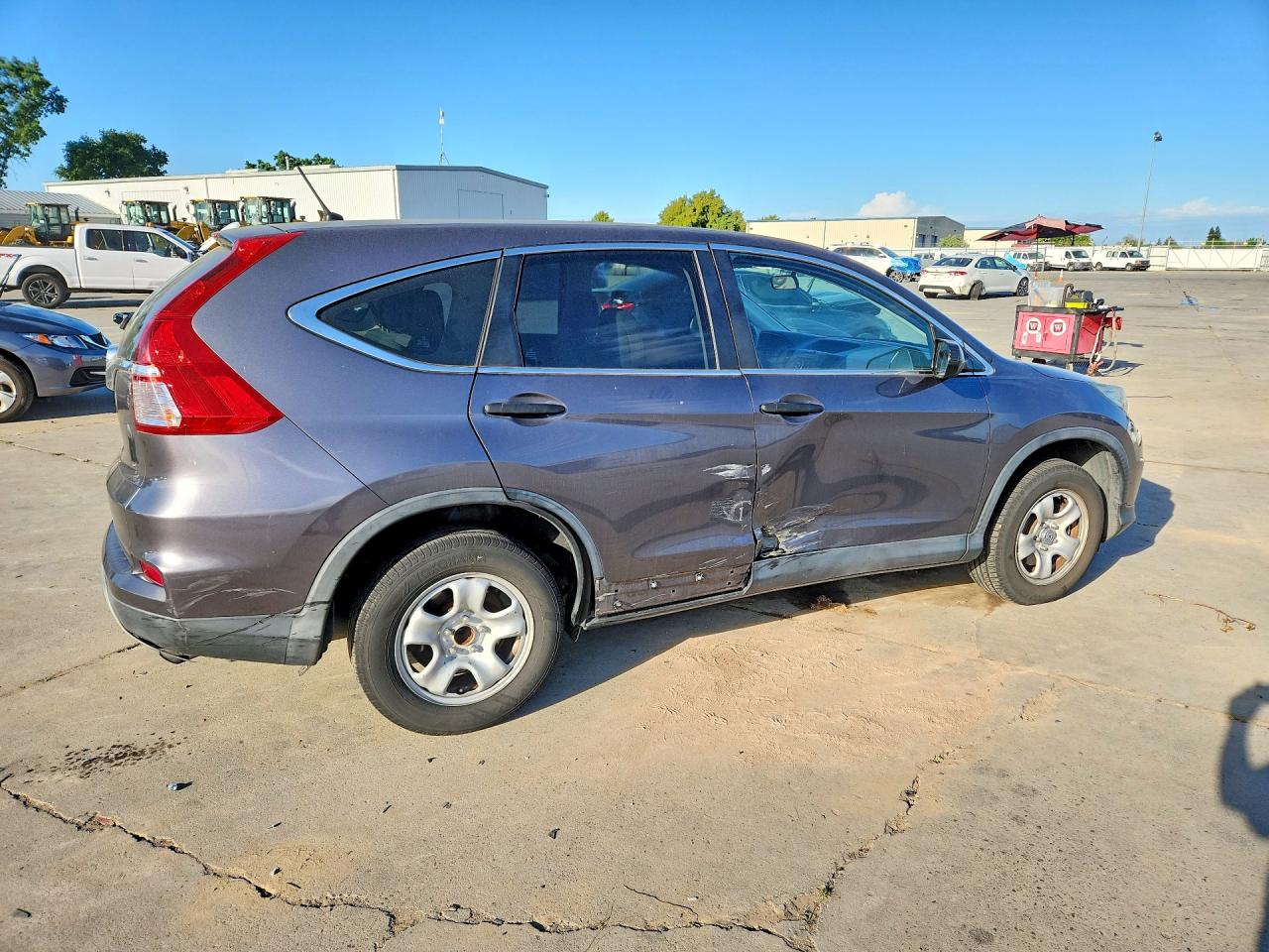 2015 Honda Cr-v Lx Угольный vin: 3CZRM3H39FG700495