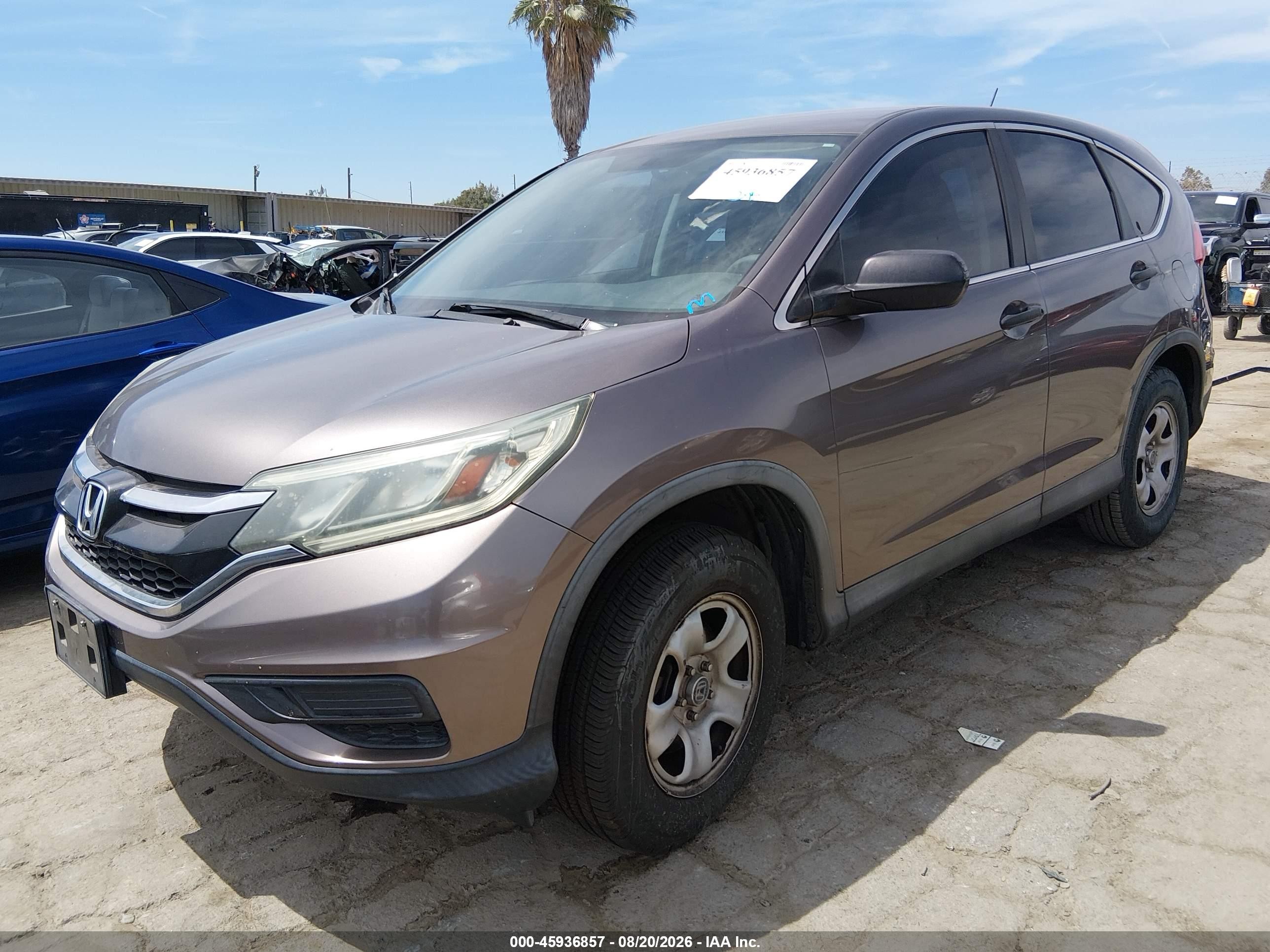 2015 Honda Cr-v Lx Silver vin: 3CZRM3H39FG714882