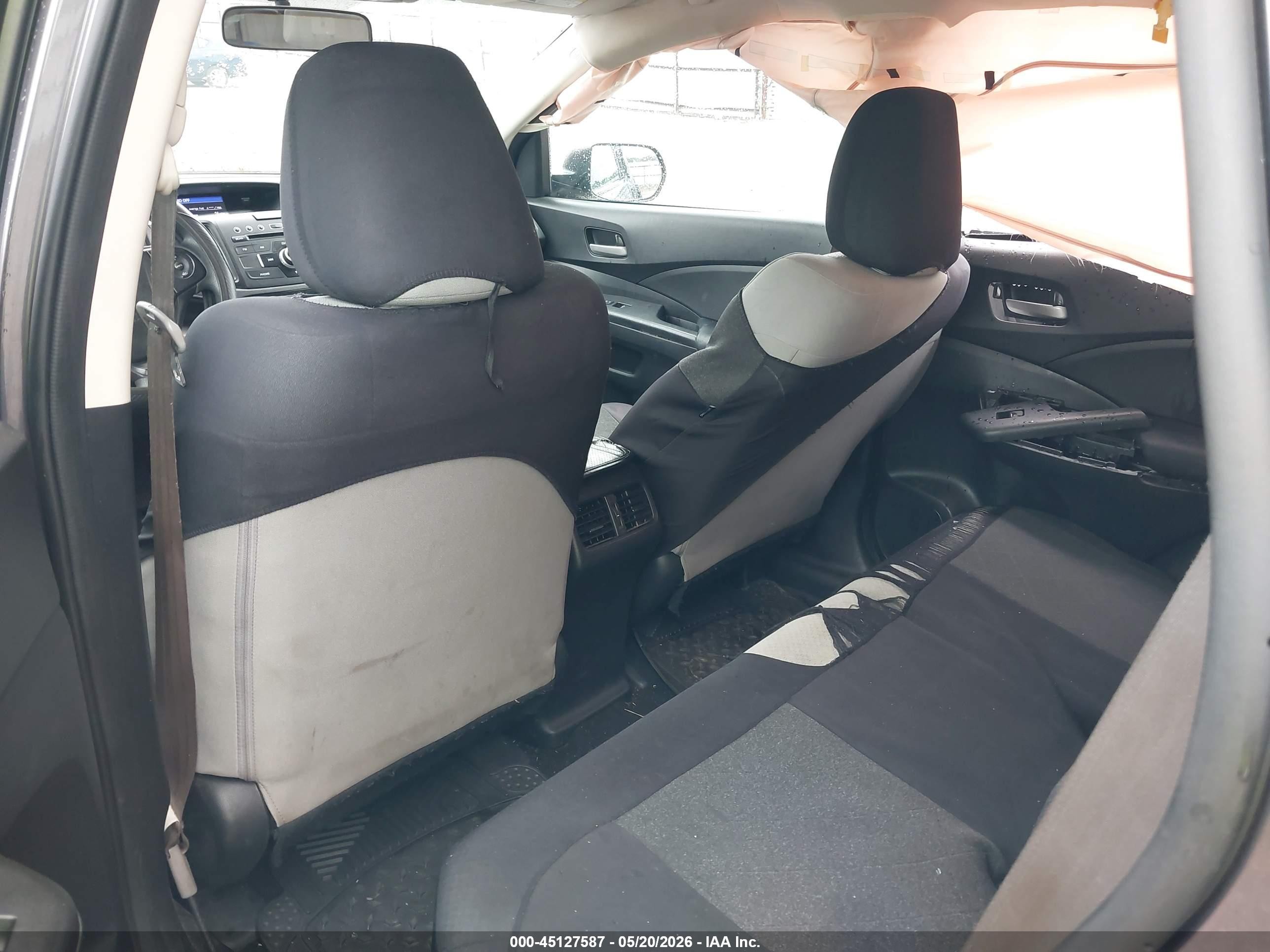 2016 Honda Cr-v Lx Gray vin: 3CZRM3H39GG701079