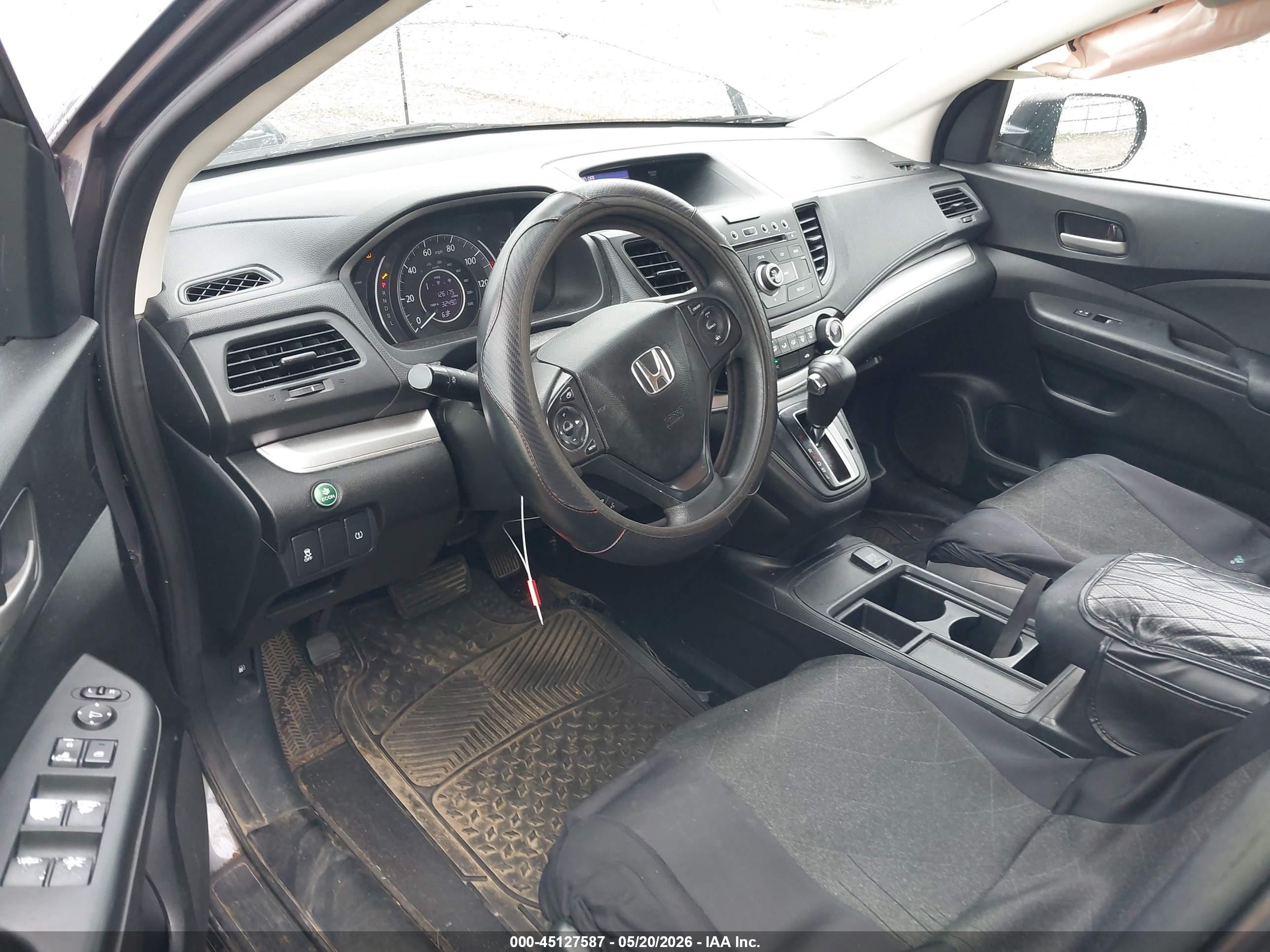 2016 Honda Cr-v Lx Gray vin: 3CZRM3H39GG701079