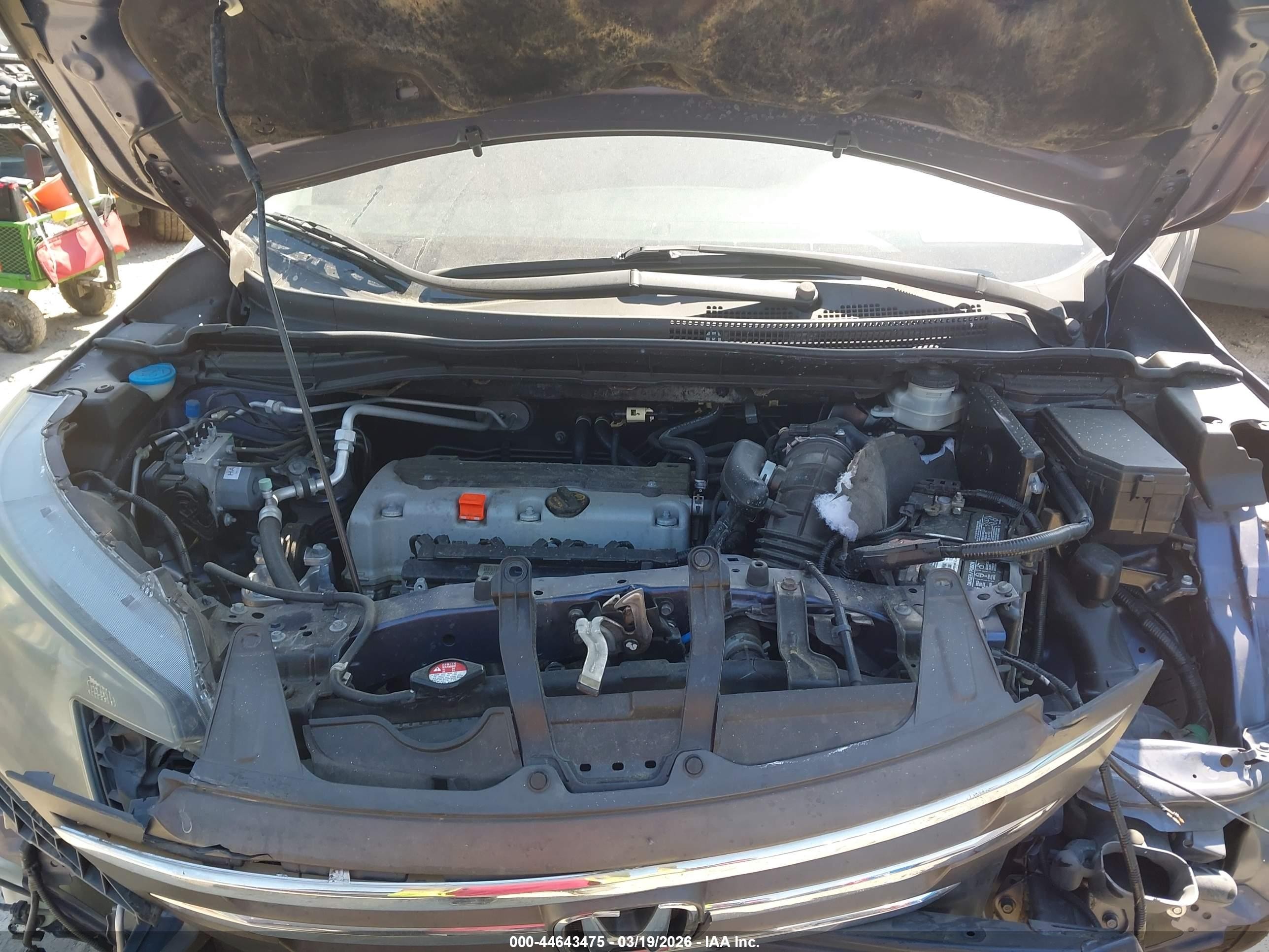 2013 Honda Cr-v Lx Blue vin: 3CZRM3H3XDG701278
