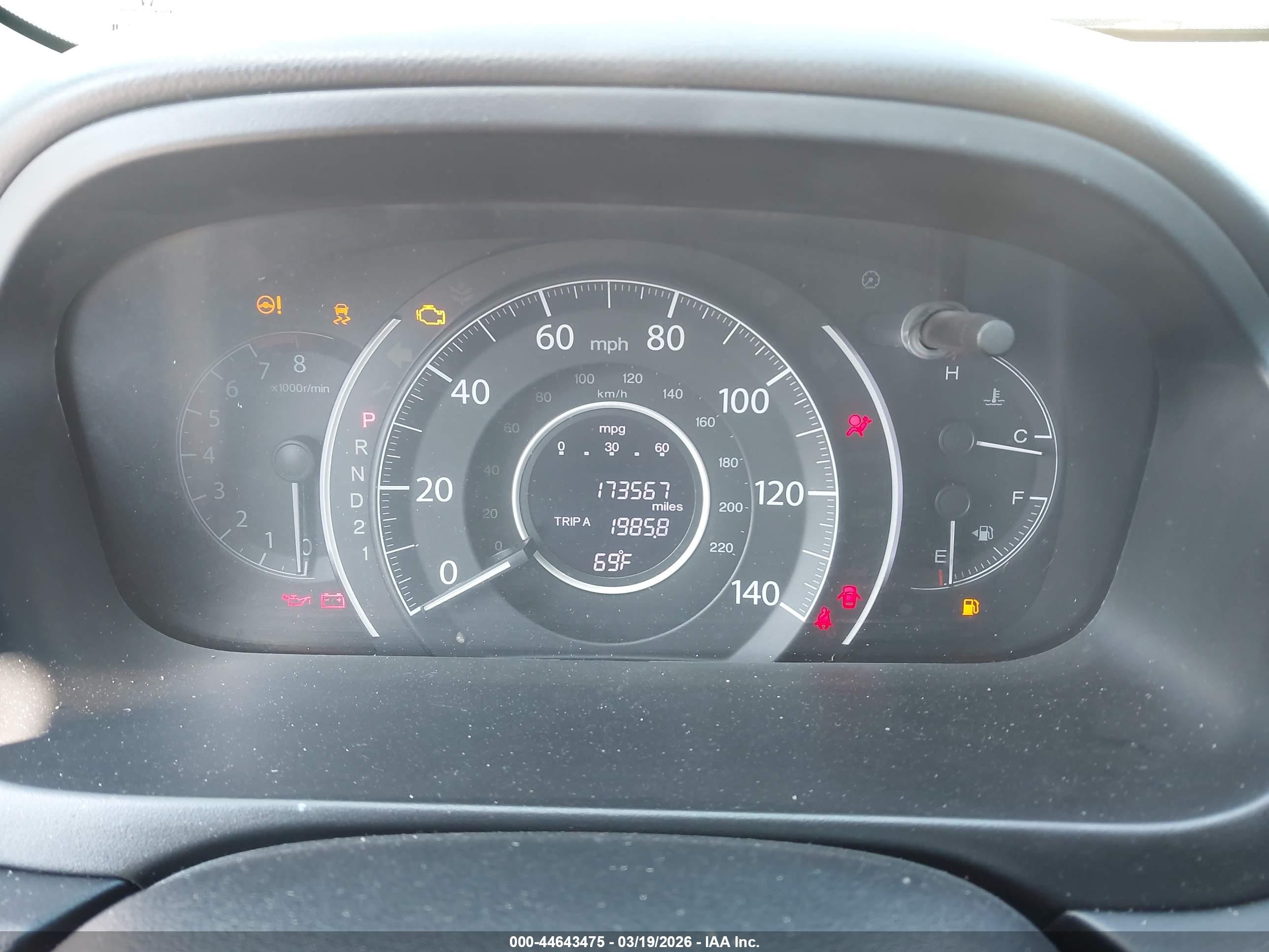2013 Honda Cr-v Lx Blue vin: 3CZRM3H3XDG701278