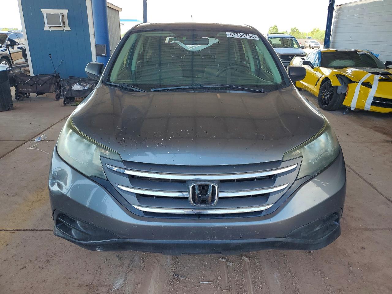 2013 Honda Cr-v Lx Gray vin: 3CZRM3H3XDG705928