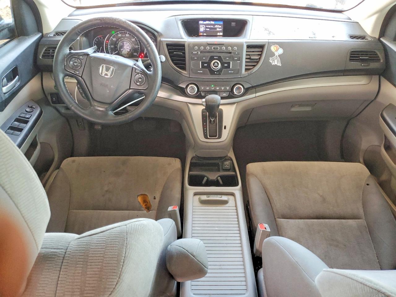 2013 Honda Cr-v Lx Gray vin: 3CZRM3H3XDG705928