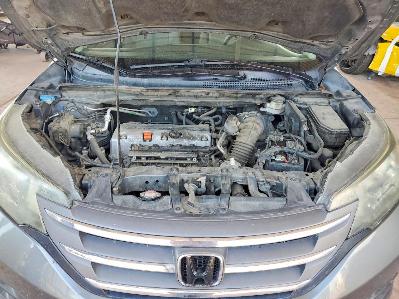 2013 Honda Cr-v Lx Gray vin: 3CZRM3H3XDG705928