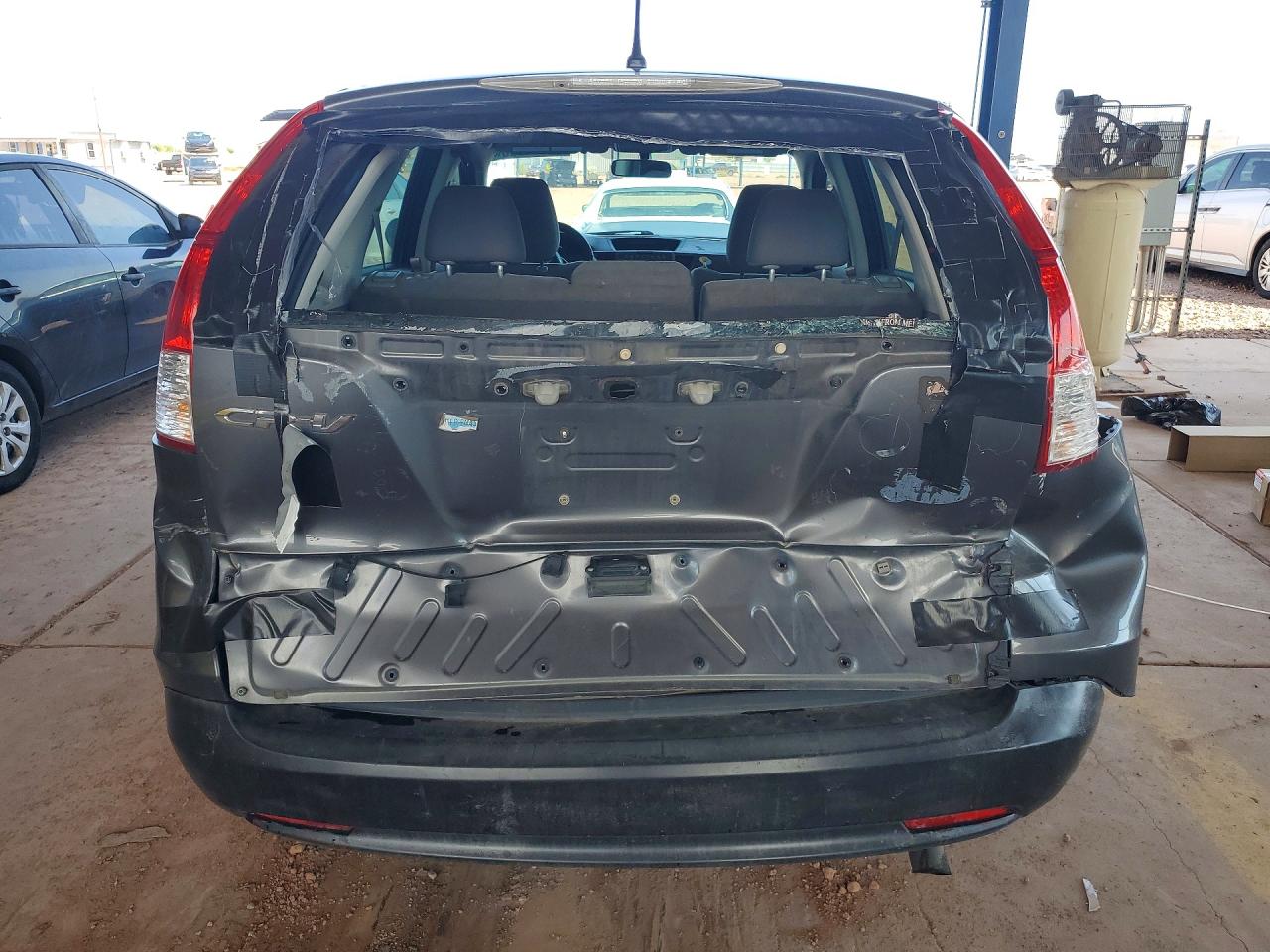 2013 Honda Cr-v Lx Gray vin: 3CZRM3H3XDG705928