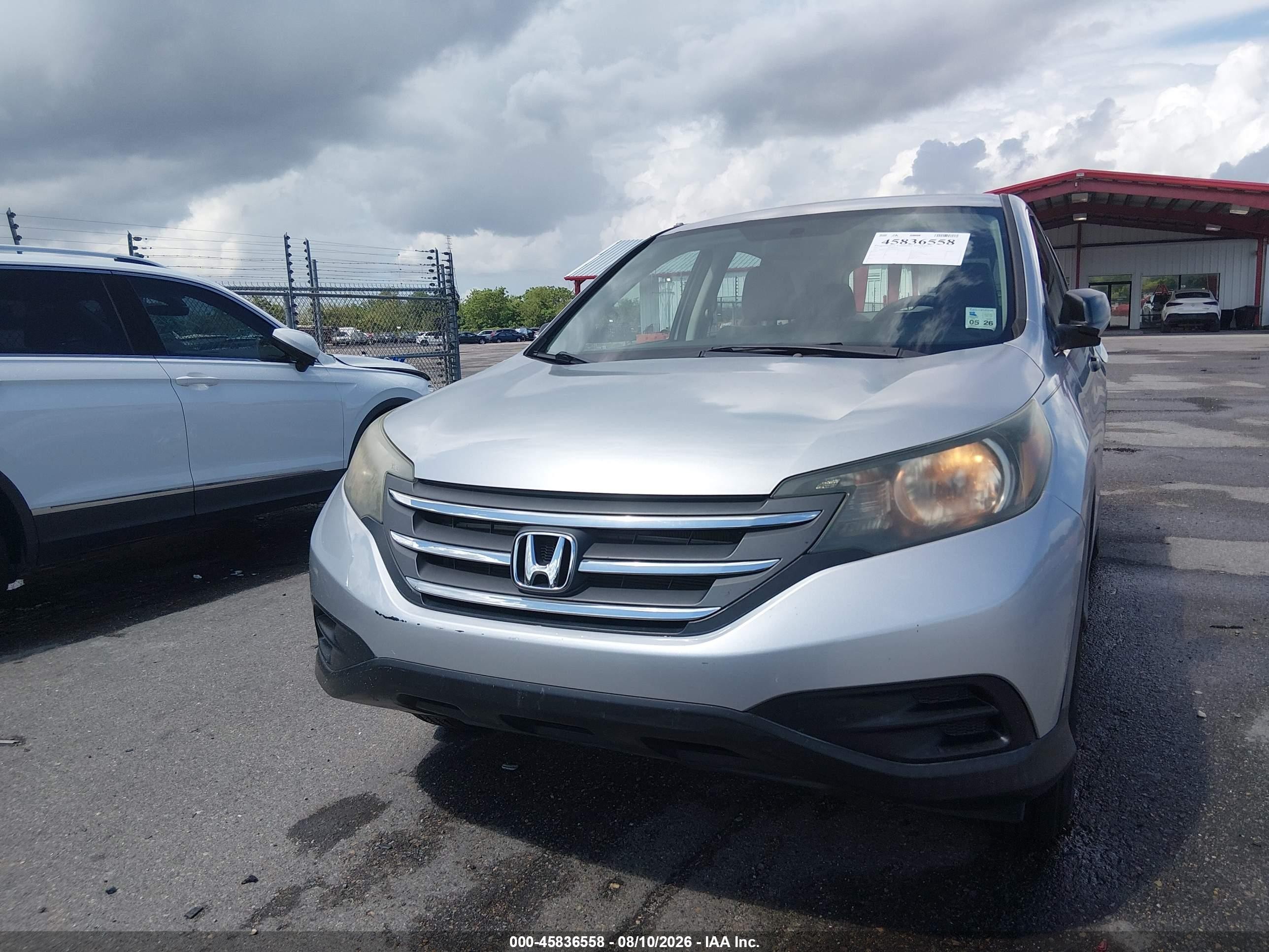 2013 Honda Cr-v Lx Серебряный vin: 3CZRM3H3XDG708165
