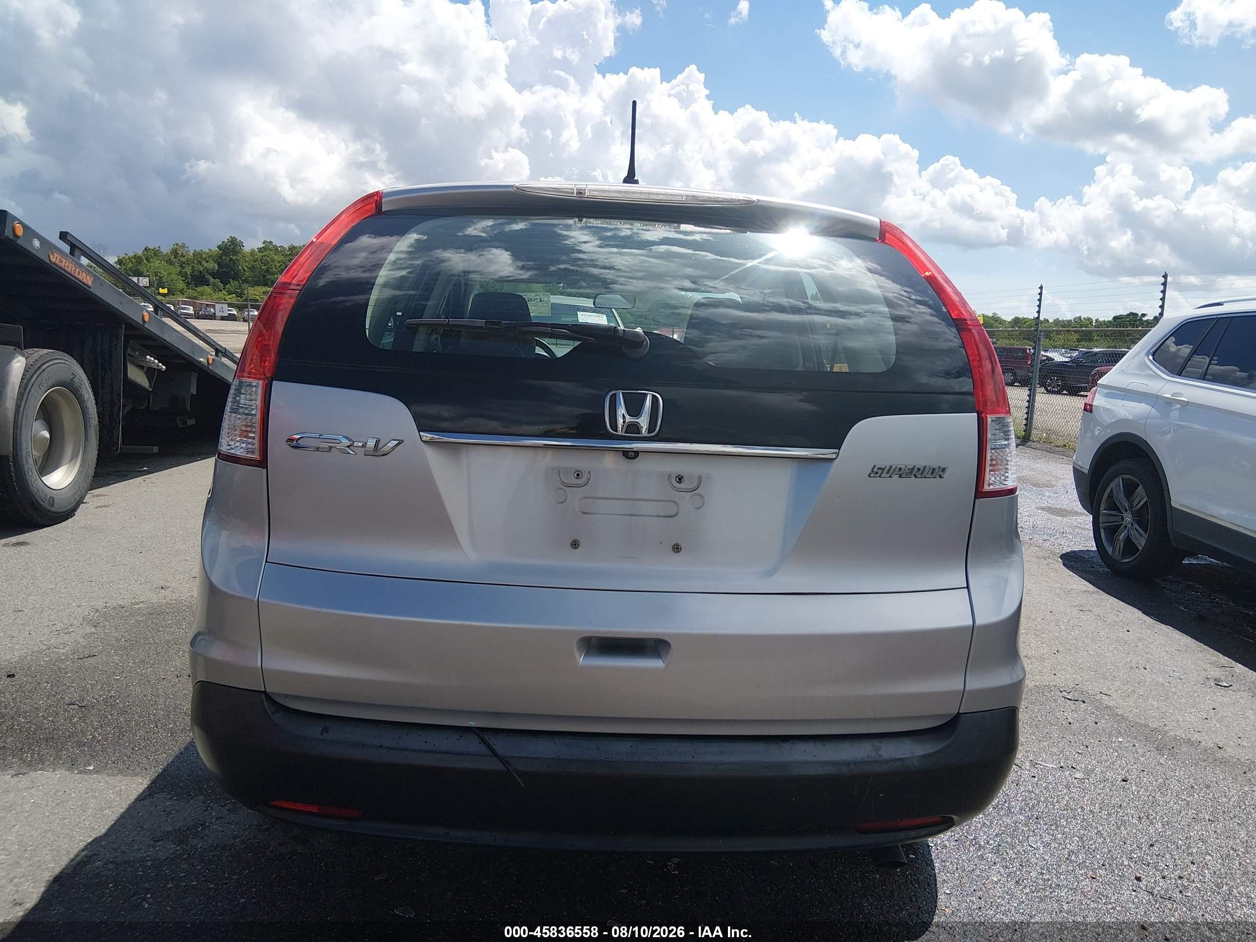 2013 Honda Cr-v Lx Серебряный vin: 3CZRM3H3XDG708165