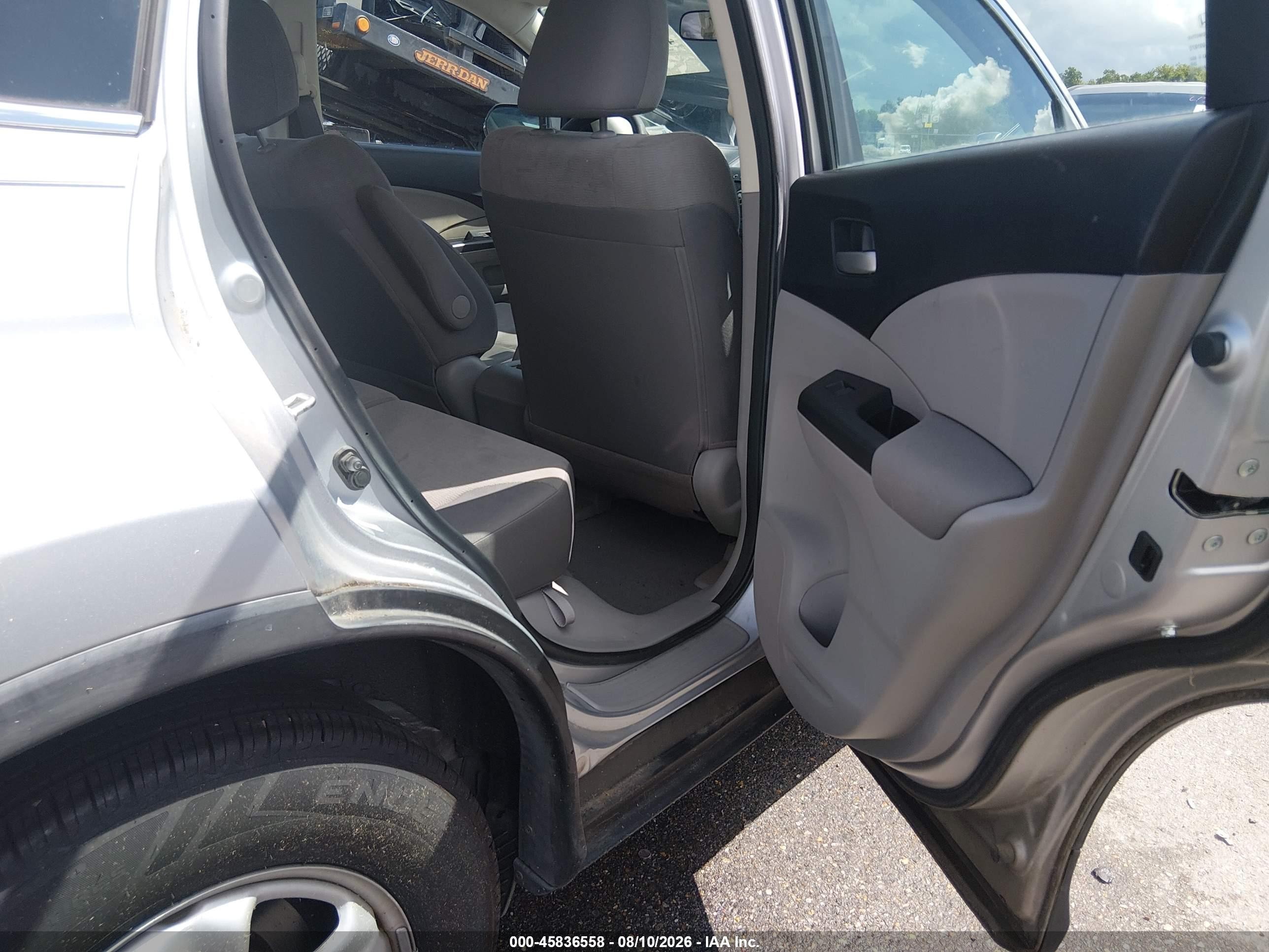 2013 Honda Cr-v Lx Серебряный vin: 3CZRM3H3XDG708165