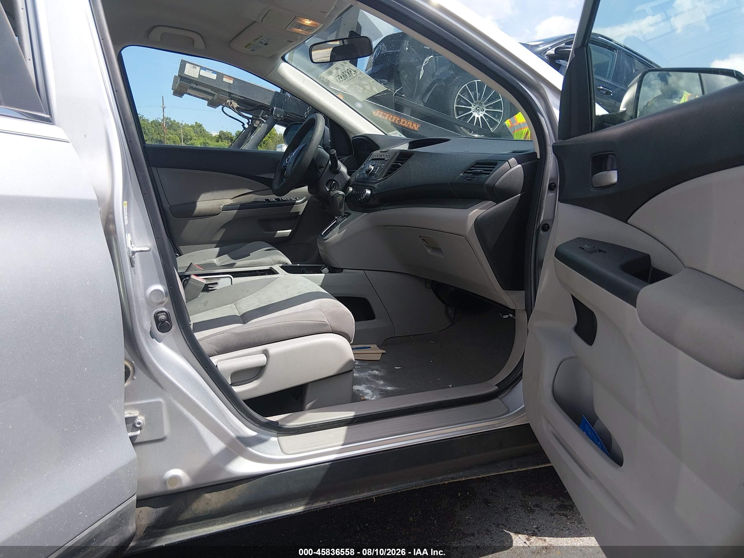 2013 Honda Cr-v Lx Серебряный vin: 3CZRM3H3XDG708165