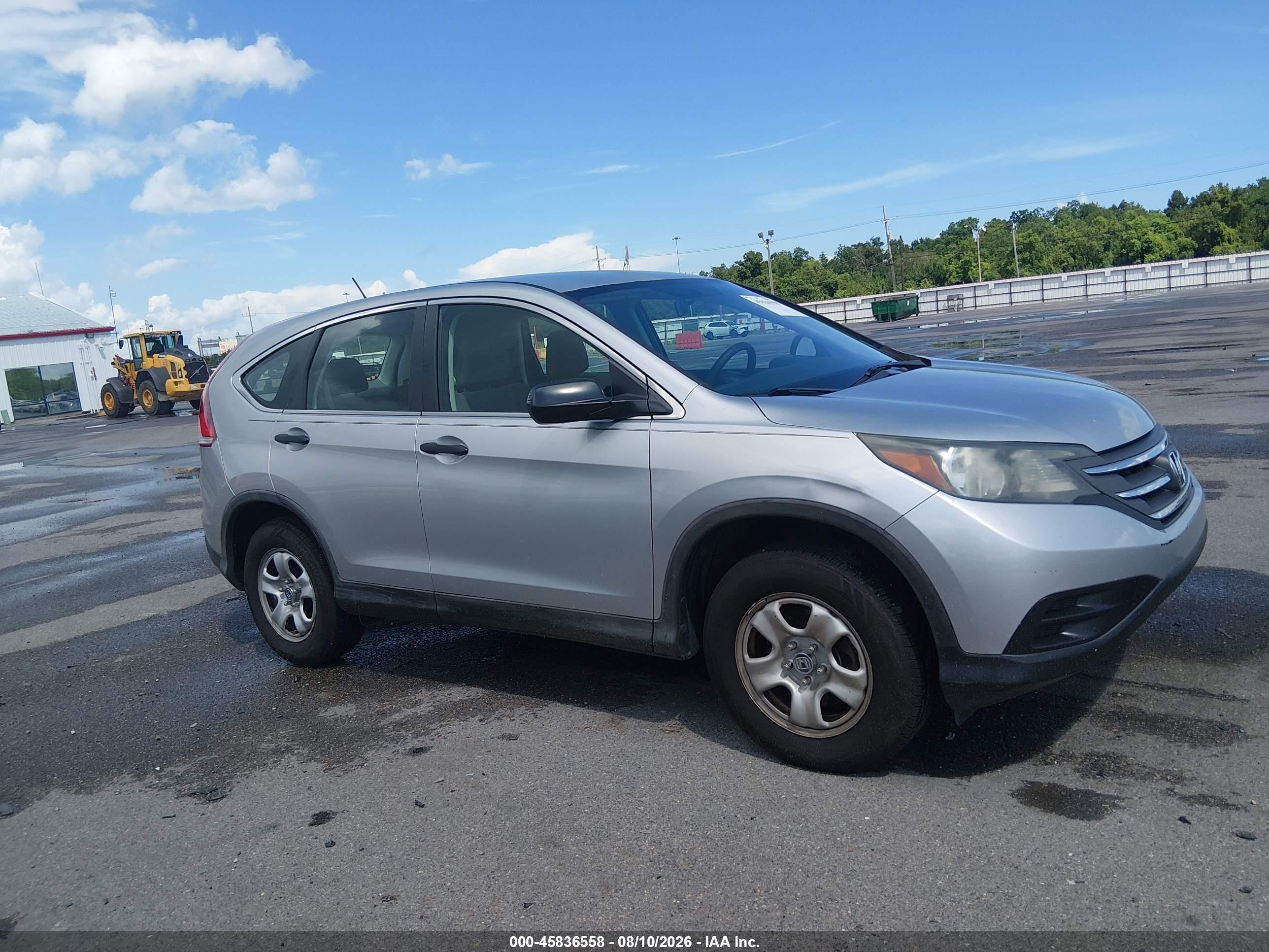 2013 Honda Cr-v Lx Серебряный vin: 3CZRM3H3XDG708165