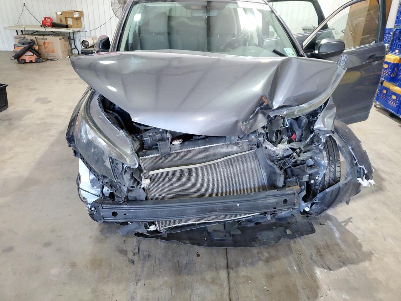 2013 Honda Cr-v Lx Серый vin: 3CZRM3H3XDG710062