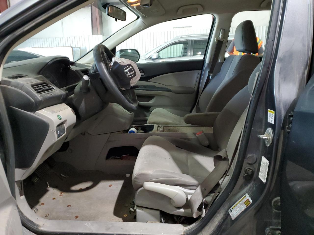 2013 Honda Cr-v Lx Серый vin: 3CZRM3H3XDG710062
