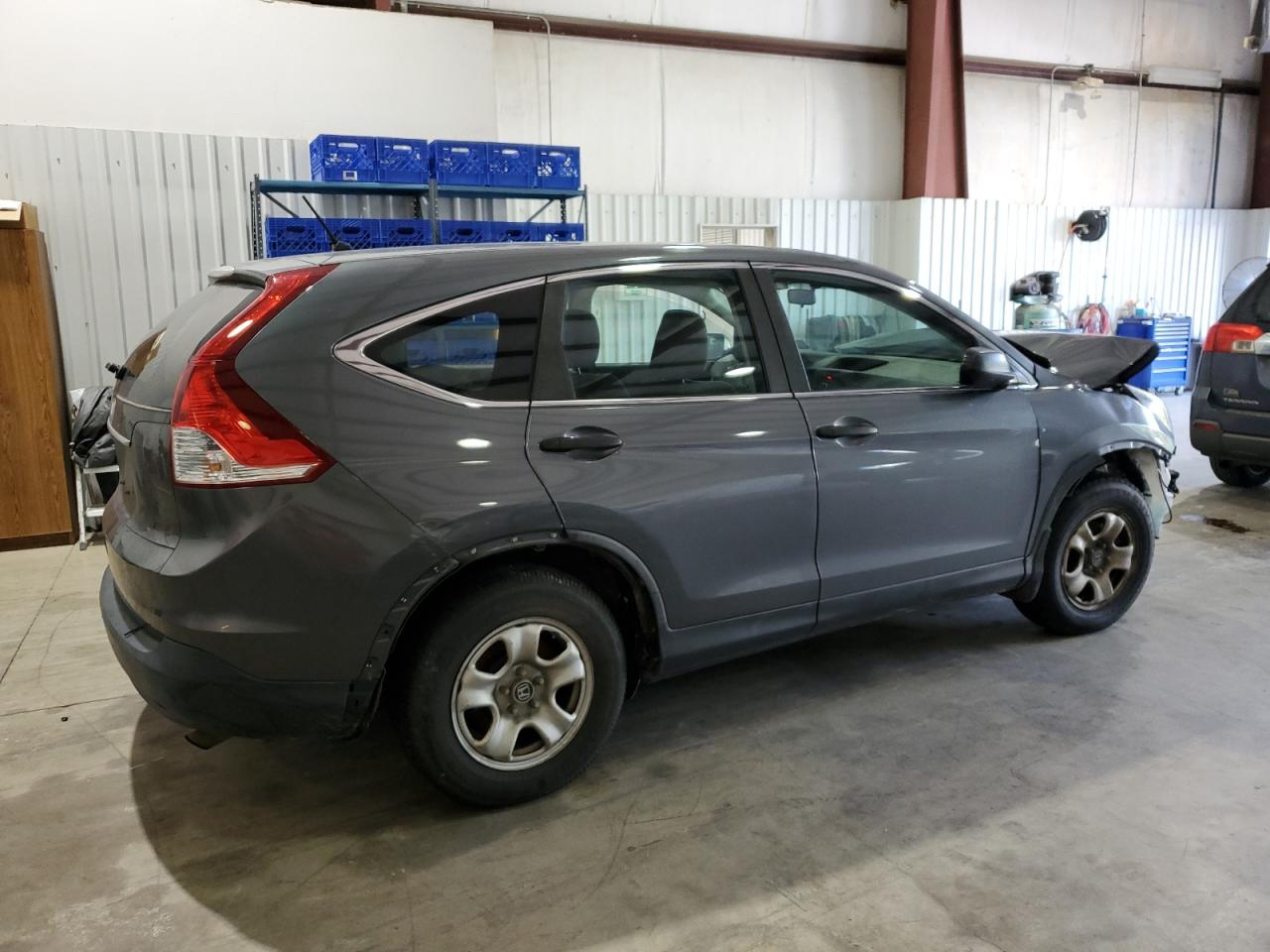 2013 Honda Cr-v Lx Серый vin: 3CZRM3H3XDG710062