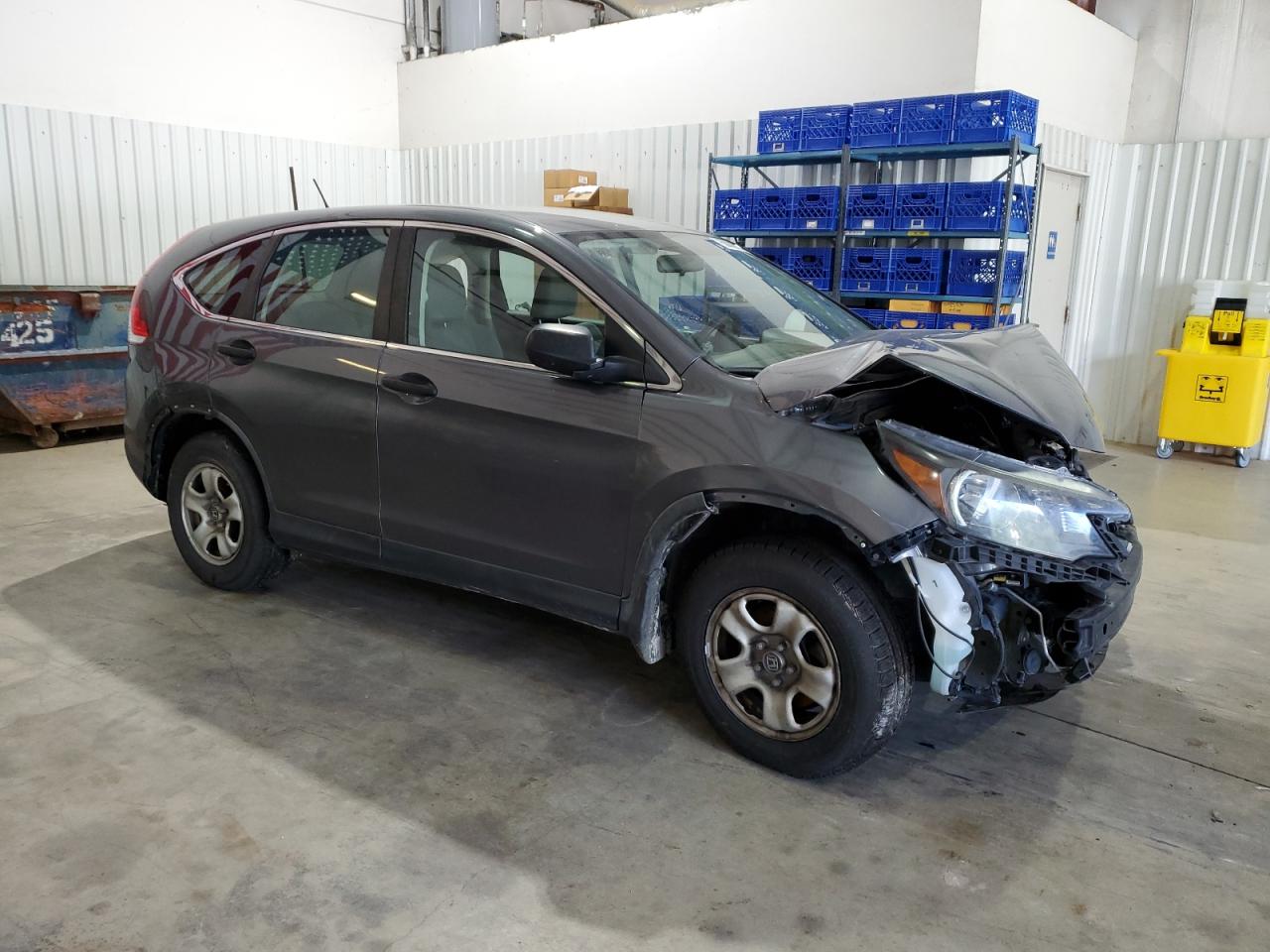 2013 Honda Cr-v Lx Серый vin: 3CZRM3H3XDG710062