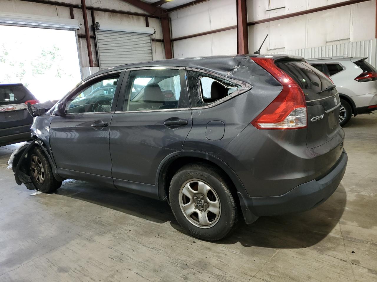 2013 Honda Cr-v Lx Серый vin: 3CZRM3H3XDG710062
