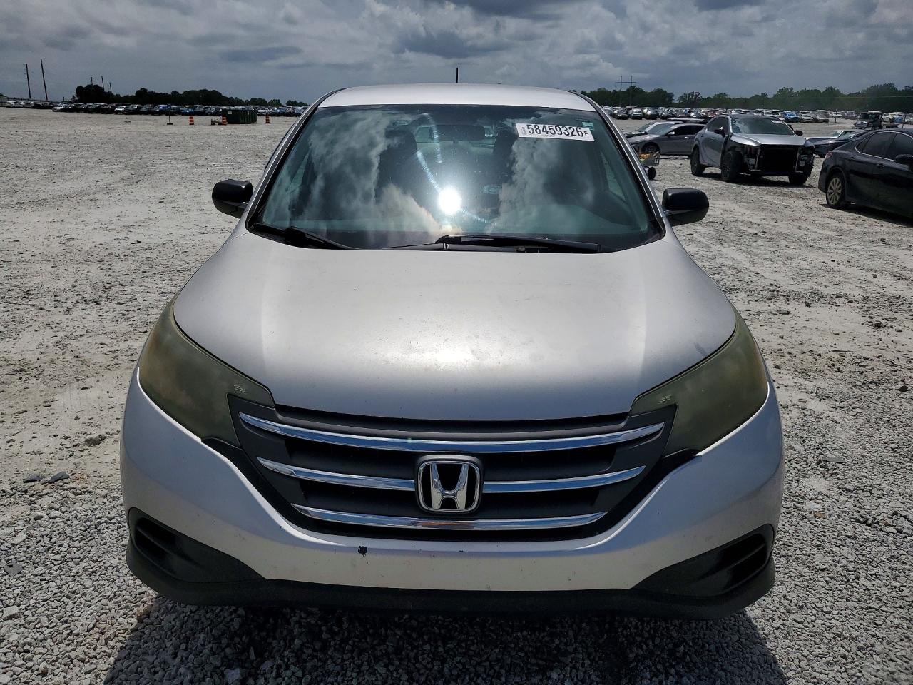 2013 Honda Cr-v Lx Silver vin: 3CZRM3H3XDG710207