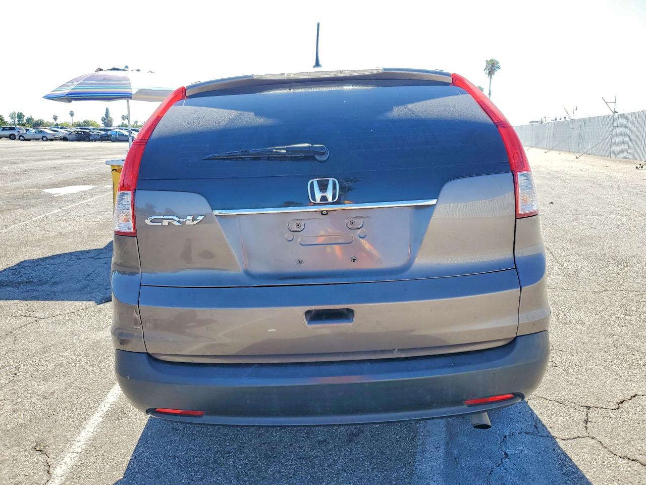 2014 Honda Cr-v Lx Brown vin: 3CZRM3H3XEG700360