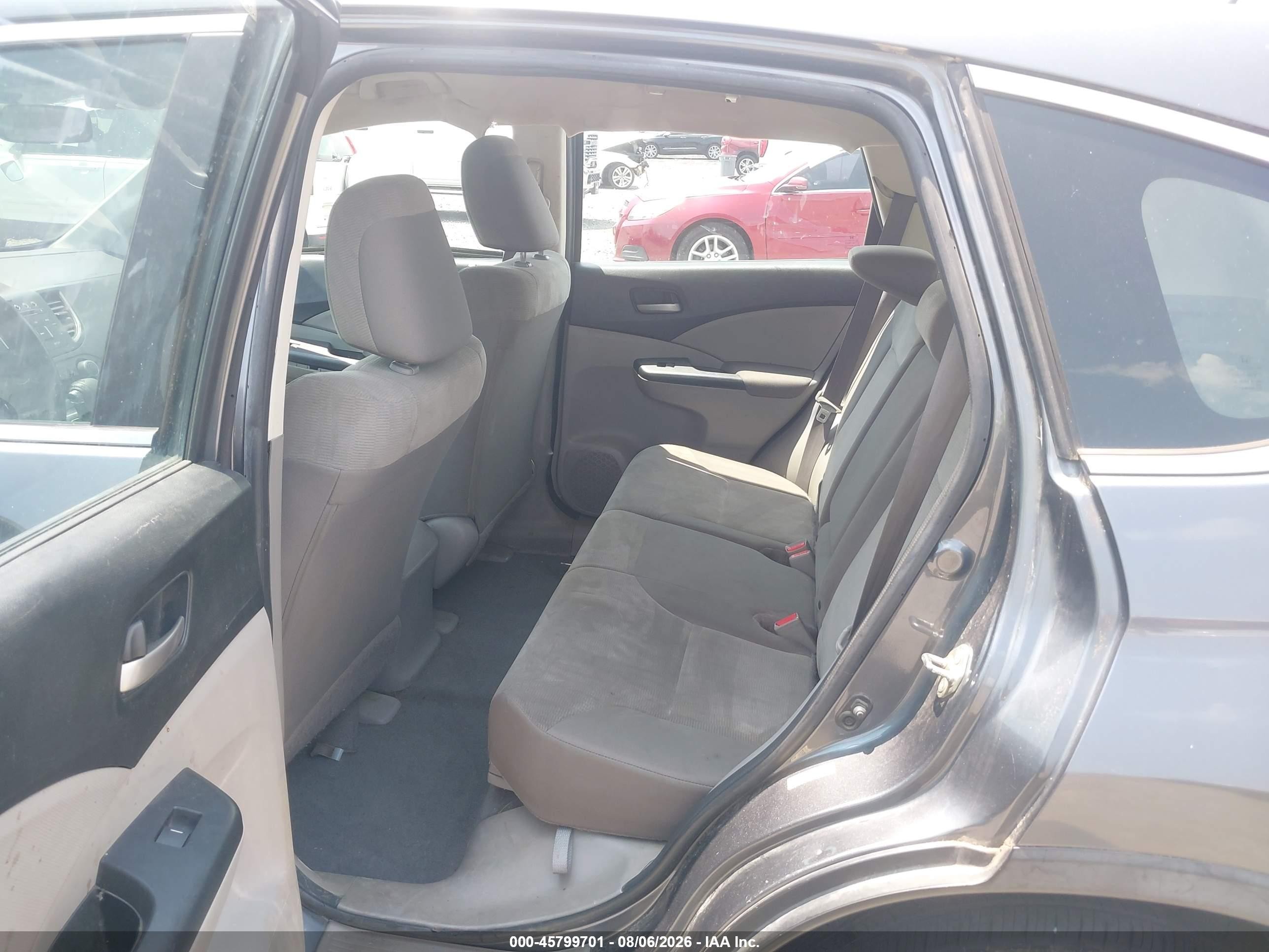 2014 Honda Cr-v Lx Серый vin: 3CZRM3H3XEG703307