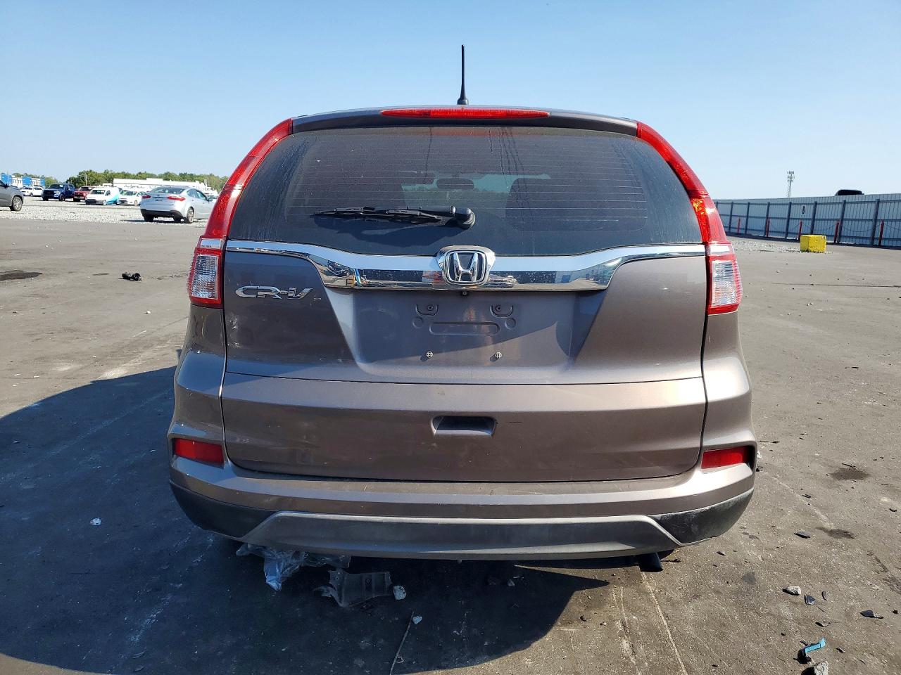 2015 Honda Cr-v Lx Gray vin: 3CZRM3H3XFG703020