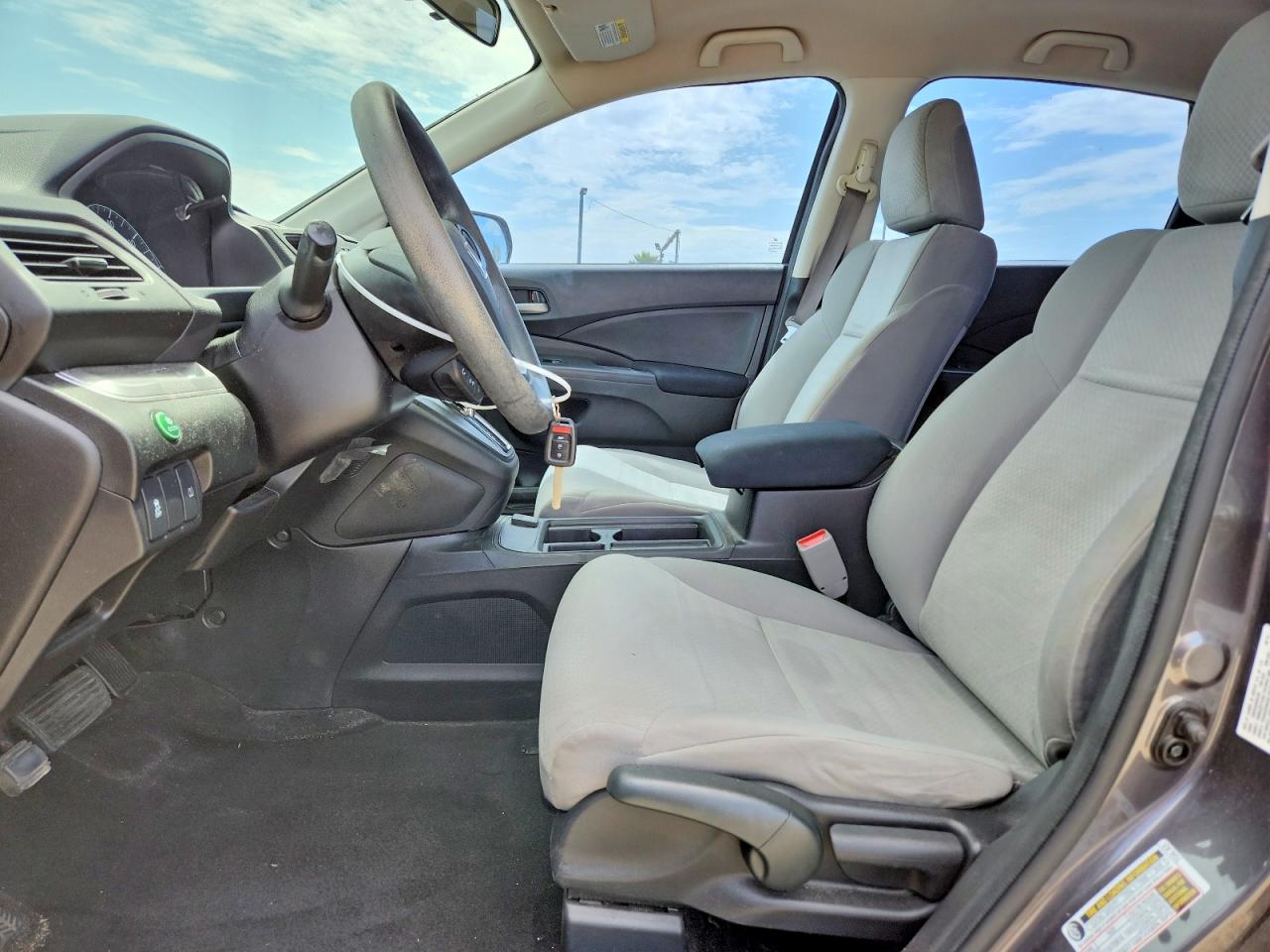 2015 Honda Cr-v Lx Gray vin: 3CZRM3H3XFG708900