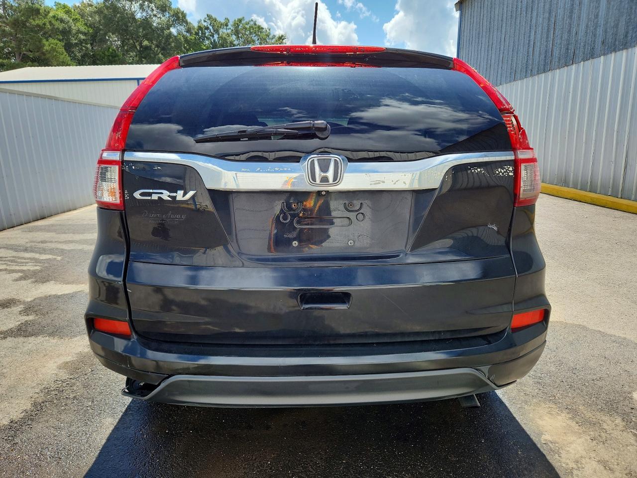 2015 Honda Cr-v Lx Black vin: 3CZRM3H3XFG709478