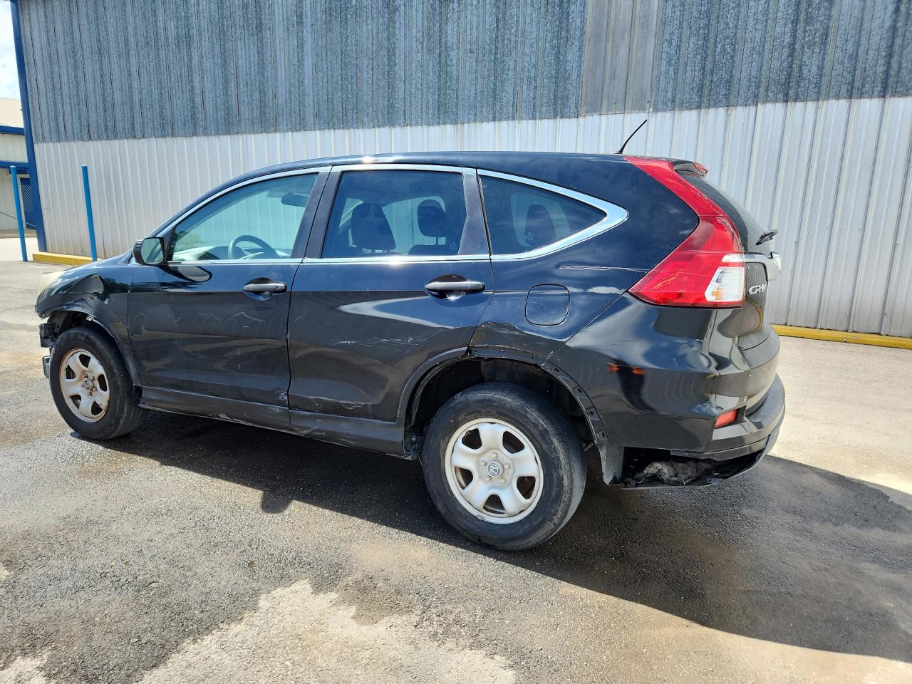 2015 Honda Cr-v Lx Black vin: 3CZRM3H3XFG709478 Damage: Left Front Door, Dent(S) W/ Paint Dmg, 3 To 4 Inches