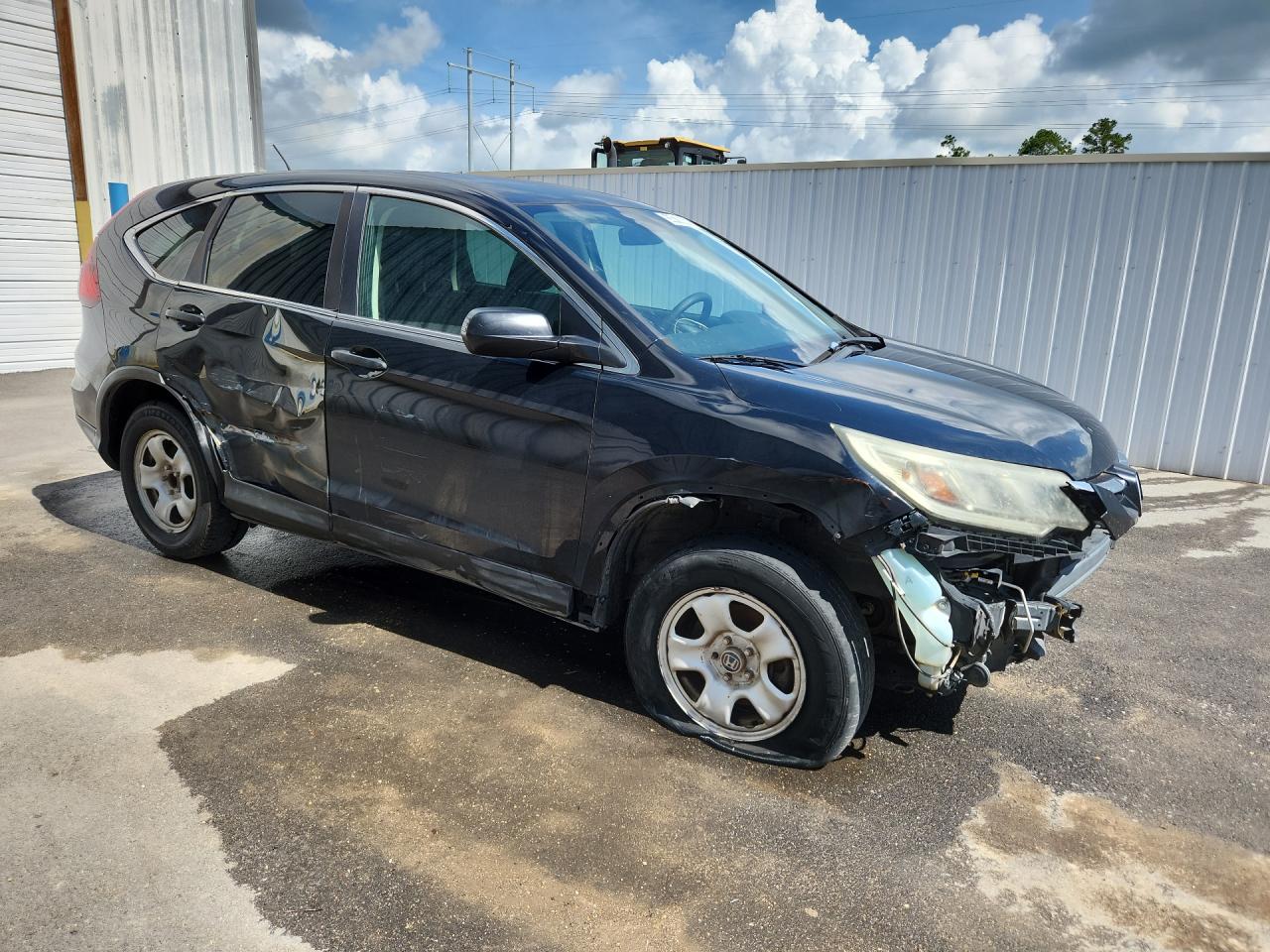 2015 Honda Cr-v Lx Black vin: 3CZRM3H3XFG709478 Damage: Right Front Fender, Dent(S) W/ Paint Dmg, > 12 Inches