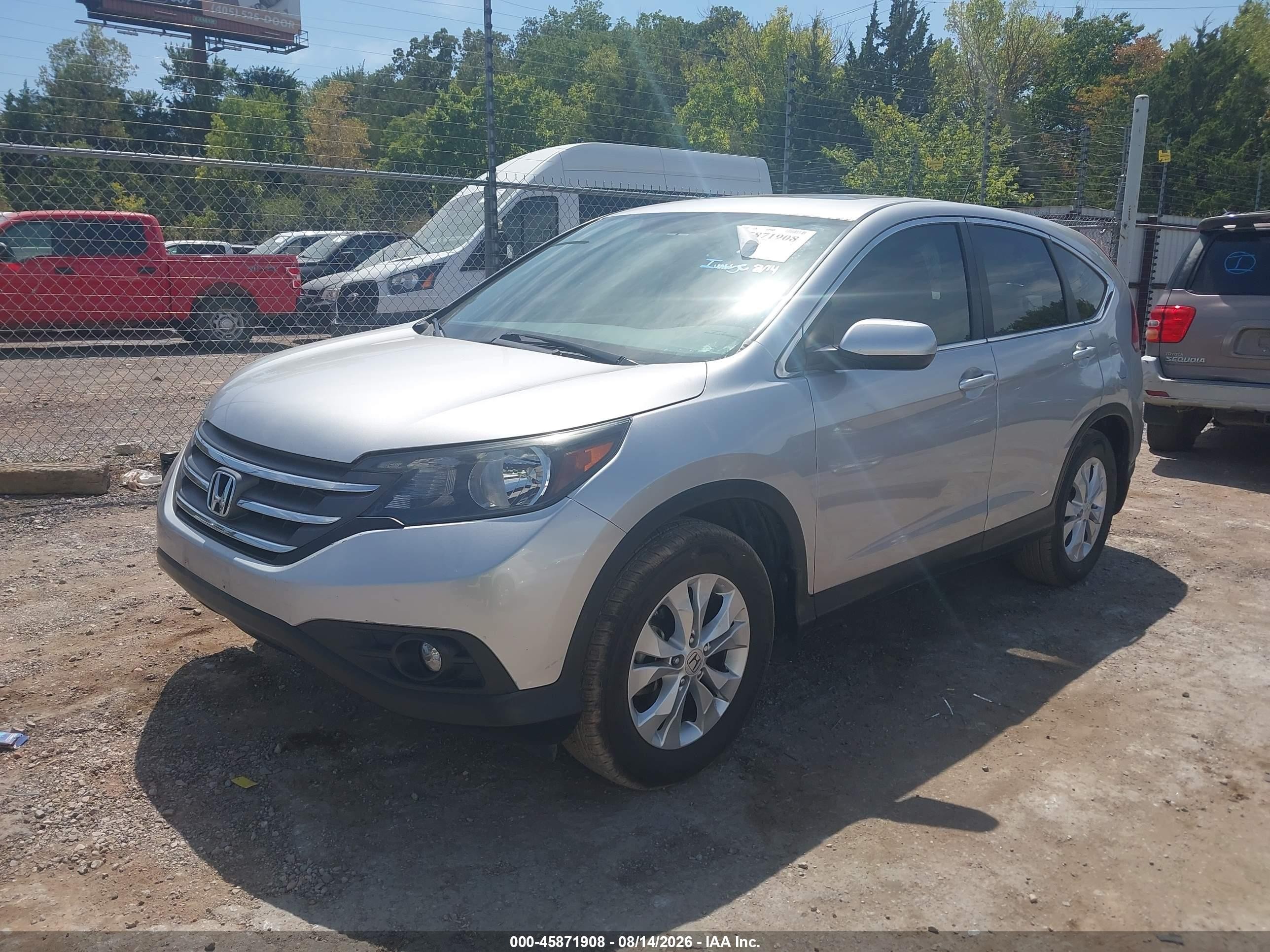 2012 Honda Cr-v Ex Silver vin: 3CZRM3H50CG700074