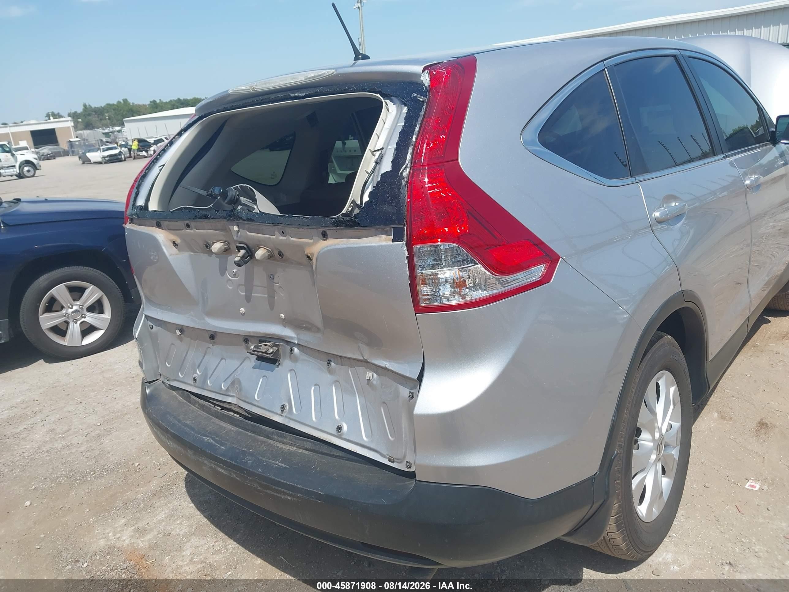 2012 Honda Cr-v Ex Silver vin: 3CZRM3H50CG700074