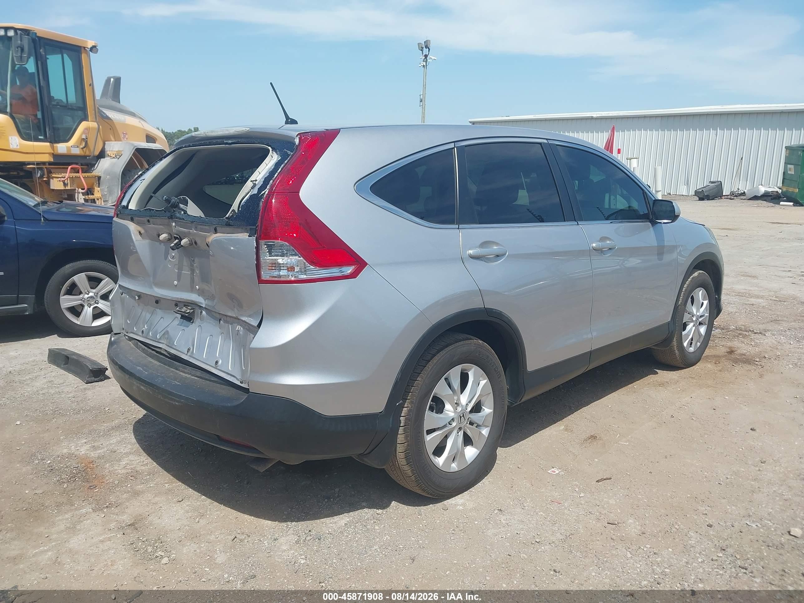 2012 Honda Cr-v Ex Silver vin: 3CZRM3H50CG700074