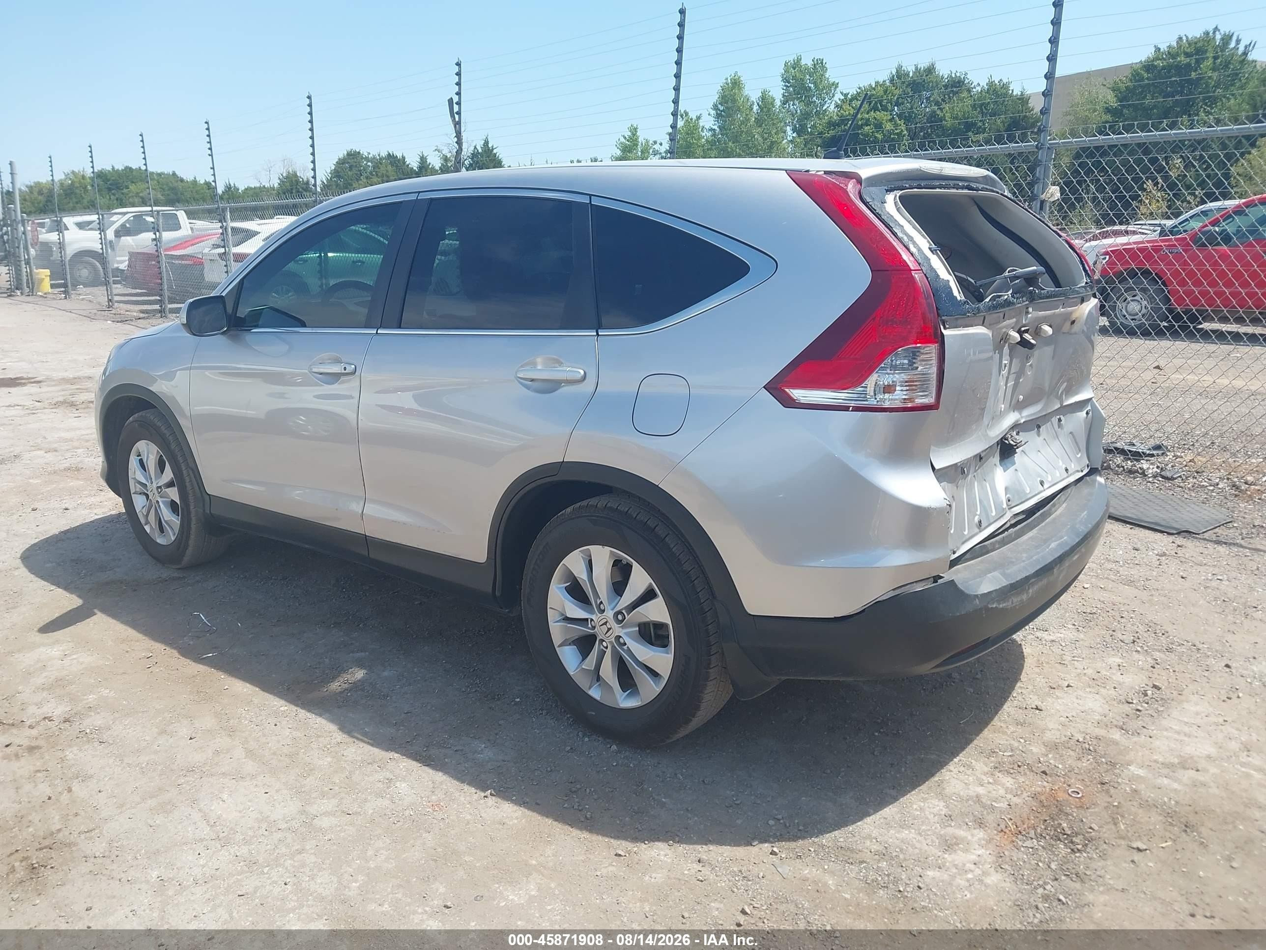 2012 Honda Cr-v Ex Silver vin: 3CZRM3H50CG700074