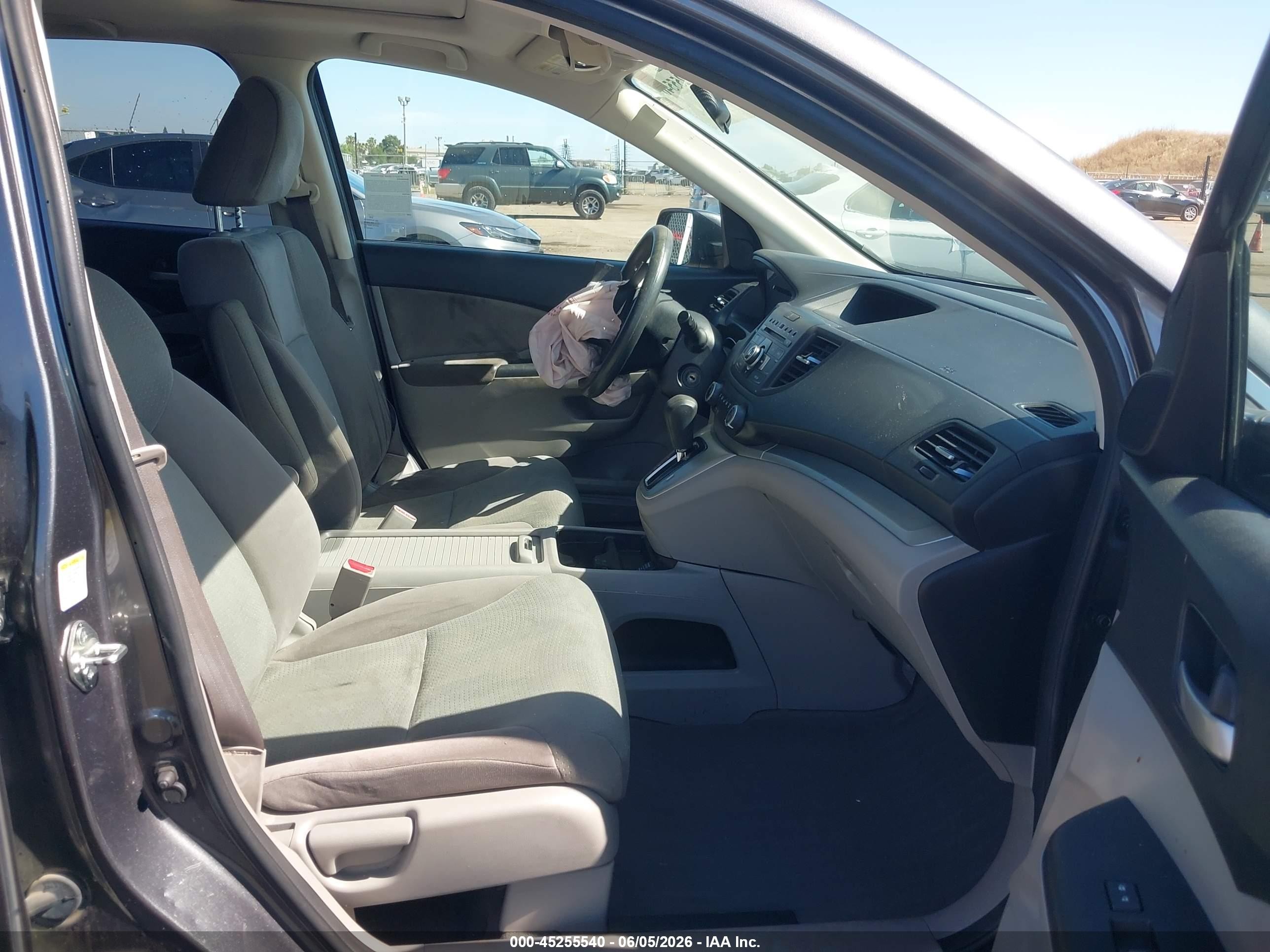 2012 Honda Cr-v Ex Gray vin: 3CZRM3H50CG702276
