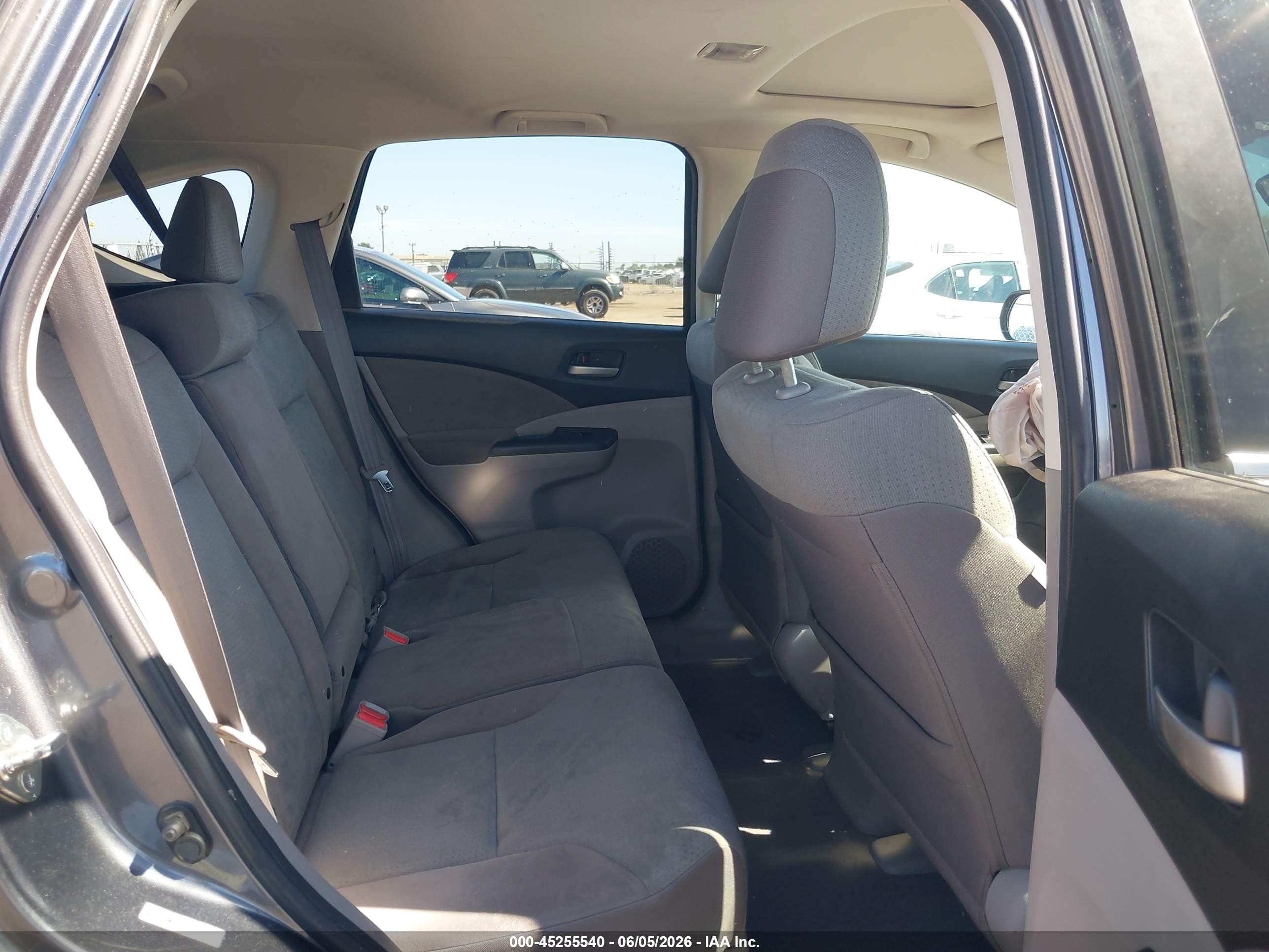 2012 Honda Cr-v Ex Gray vin: 3CZRM3H50CG702276
