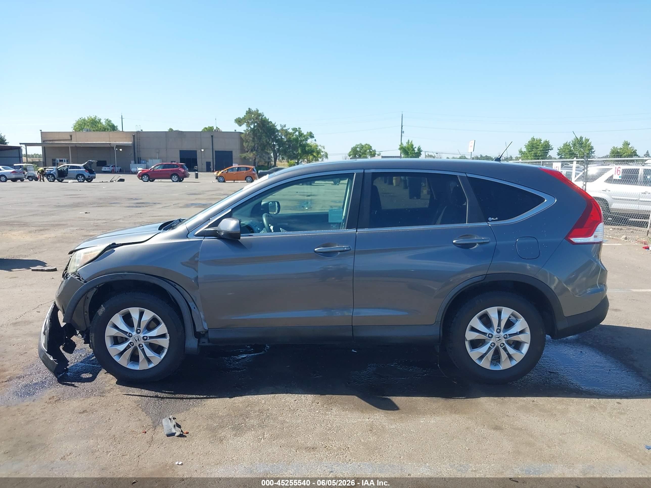 2012 Honda Cr-v Ex Gray vin: 3CZRM3H50CG702276