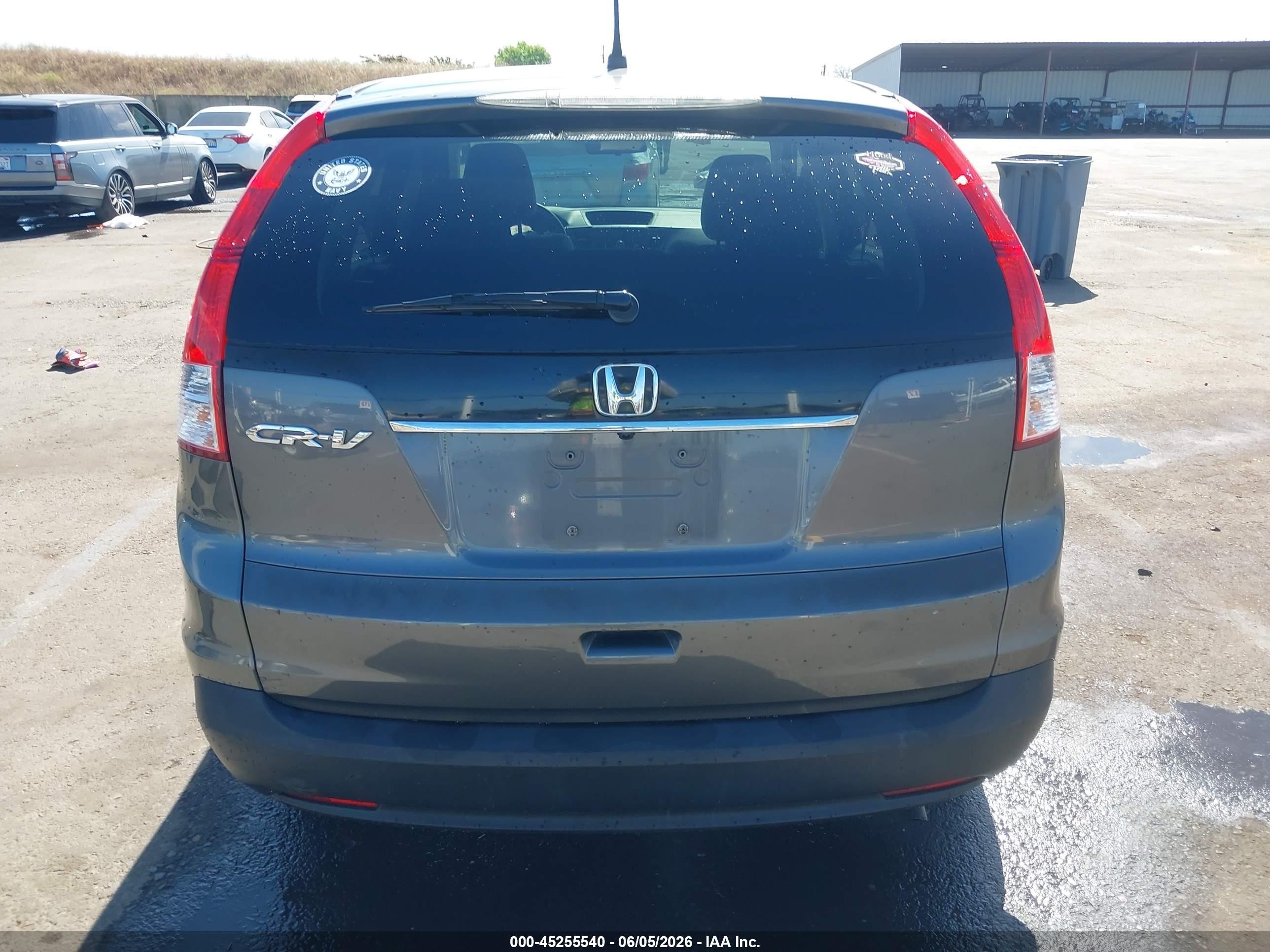 2012 Honda Cr-v Ex Gray vin: 3CZRM3H50CG702276