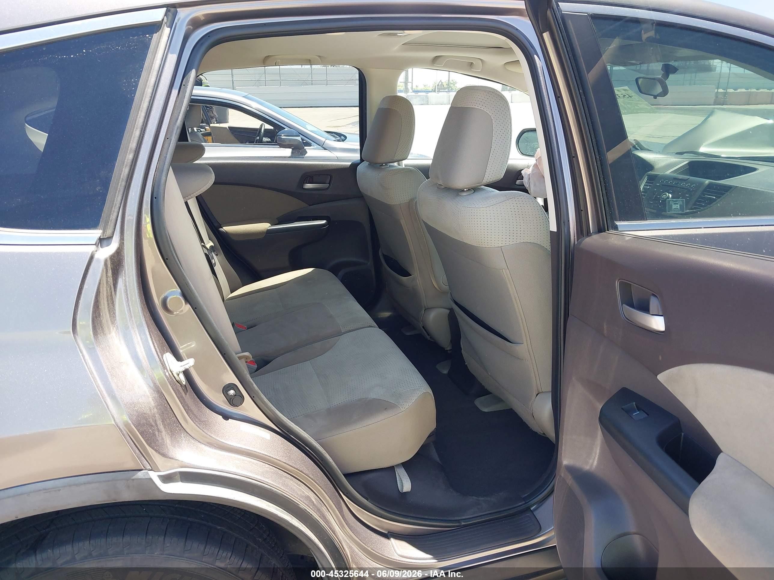 2012 Honda Cr-v Ex Gray vin: 3CZRM3H50CG702858