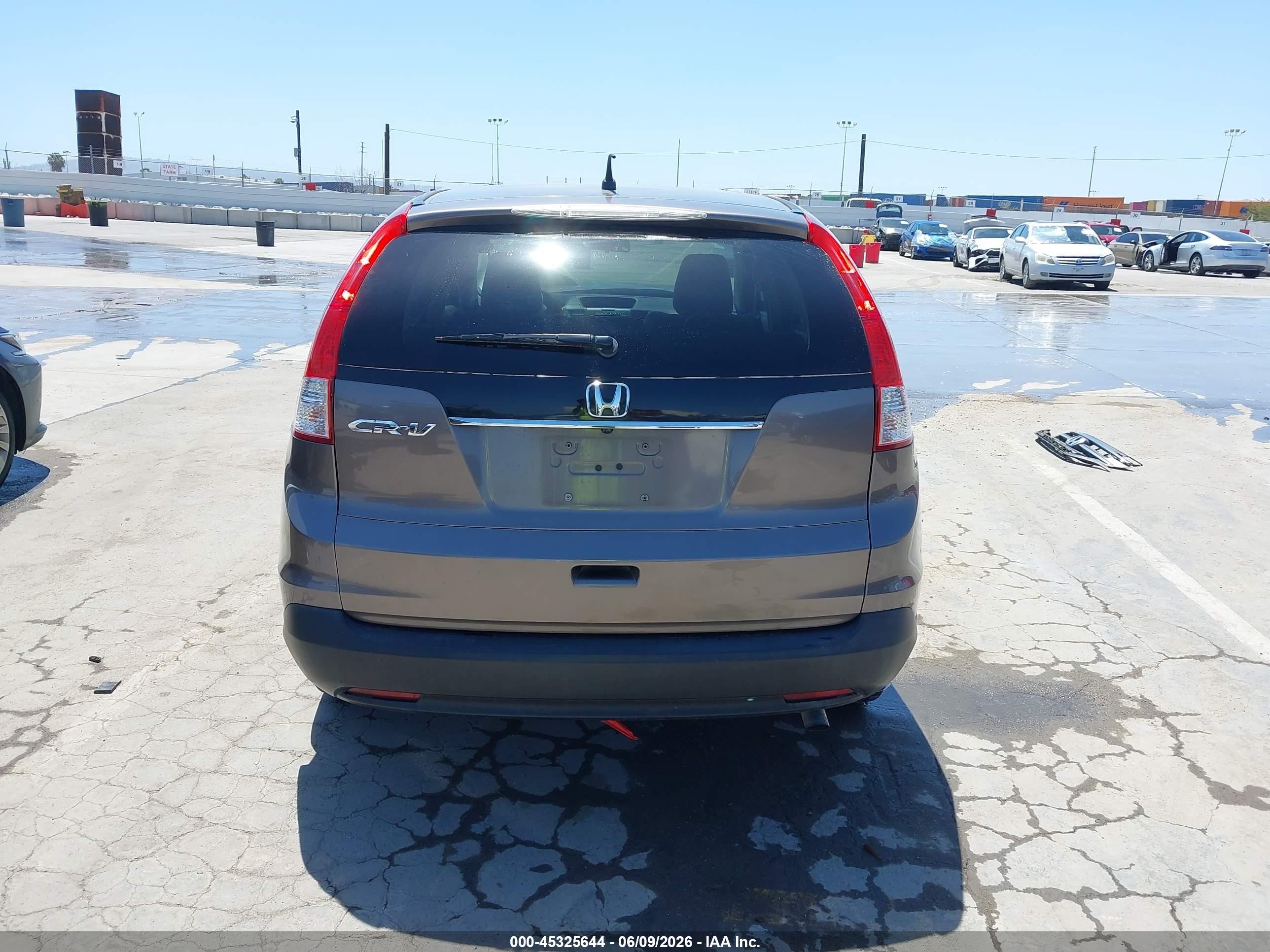 2012 Honda Cr-v Ex Gray vin: 3CZRM3H50CG702858