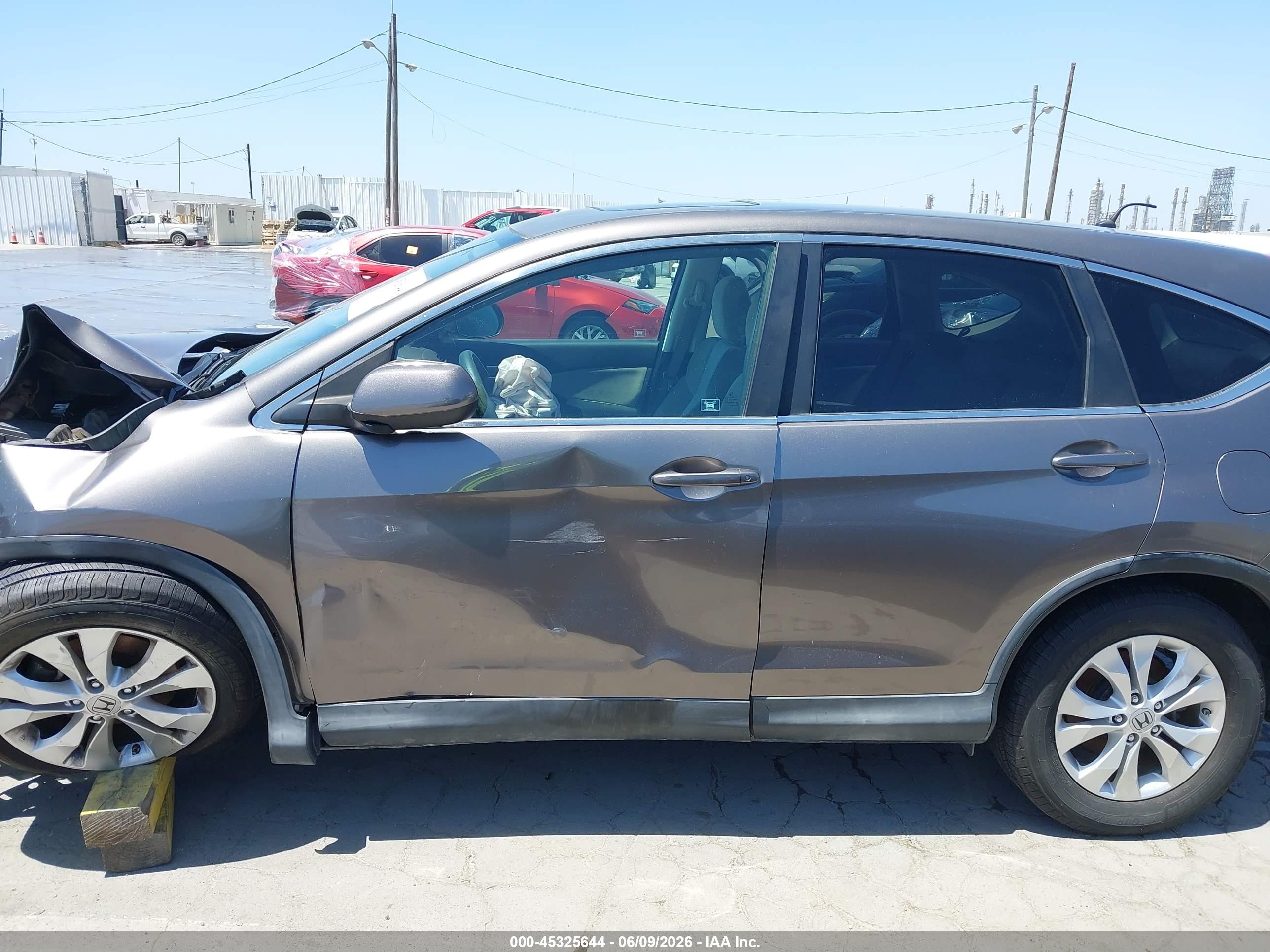 2012 Honda Cr-v Ex Gray vin: 3CZRM3H50CG702858