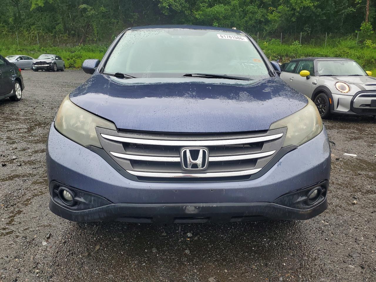 2012 Honda Cr-v Ex Blue vin: 3CZRM3H50CG703850