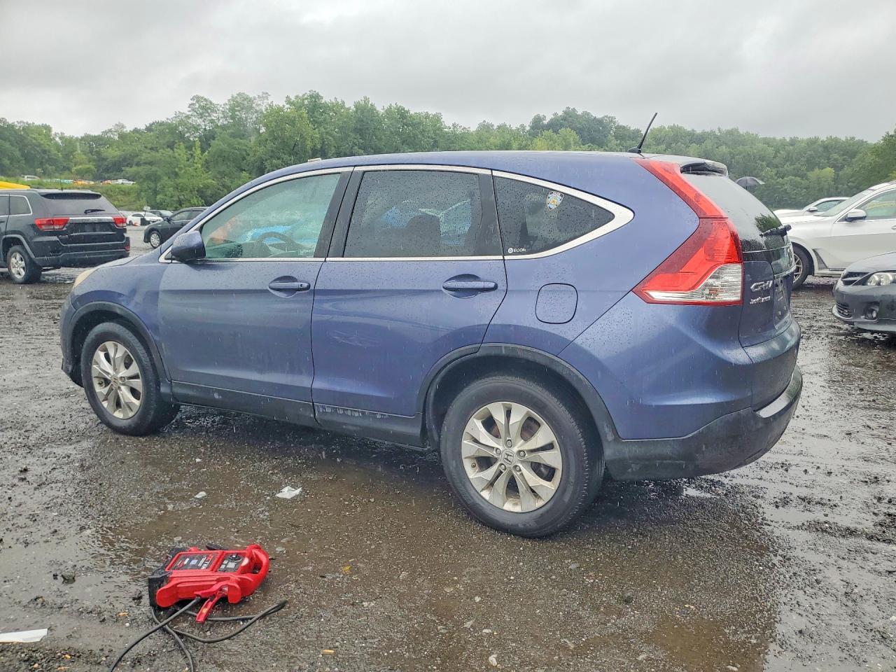 2012 Honda Cr-v Ex Blue vin: 3CZRM3H50CG703850