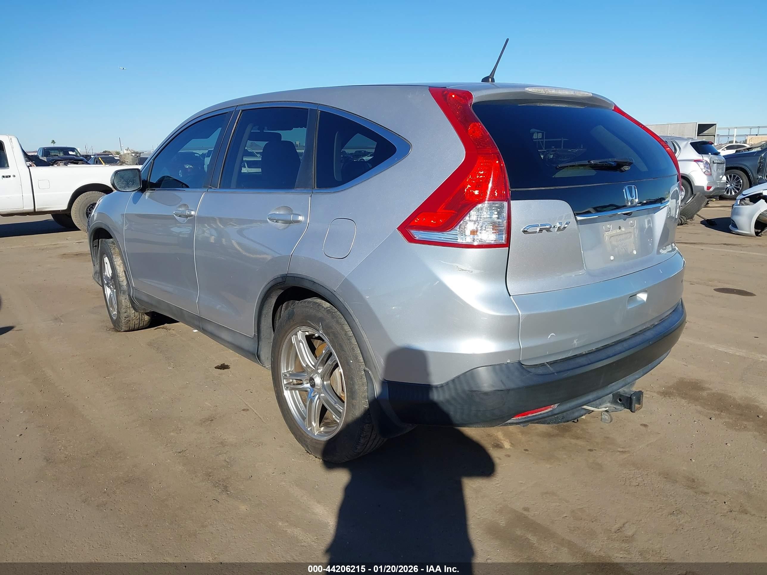 2013 Honda Cr-v Ex Silver vin: 3CZRM3H50DG702098