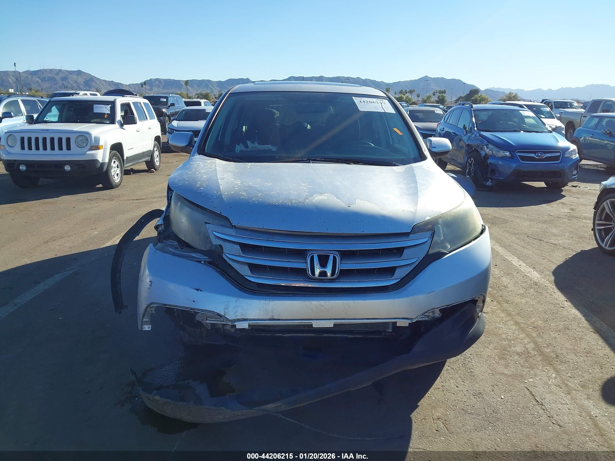 2013 Honda Cr-v Ex Silver vin: 3CZRM3H50DG702098
