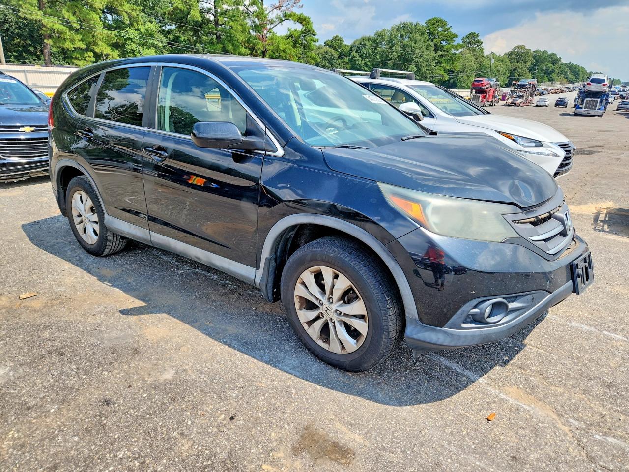 2013 Honda Cr-v Ex Black vin: 3CZRM3H50DG705597