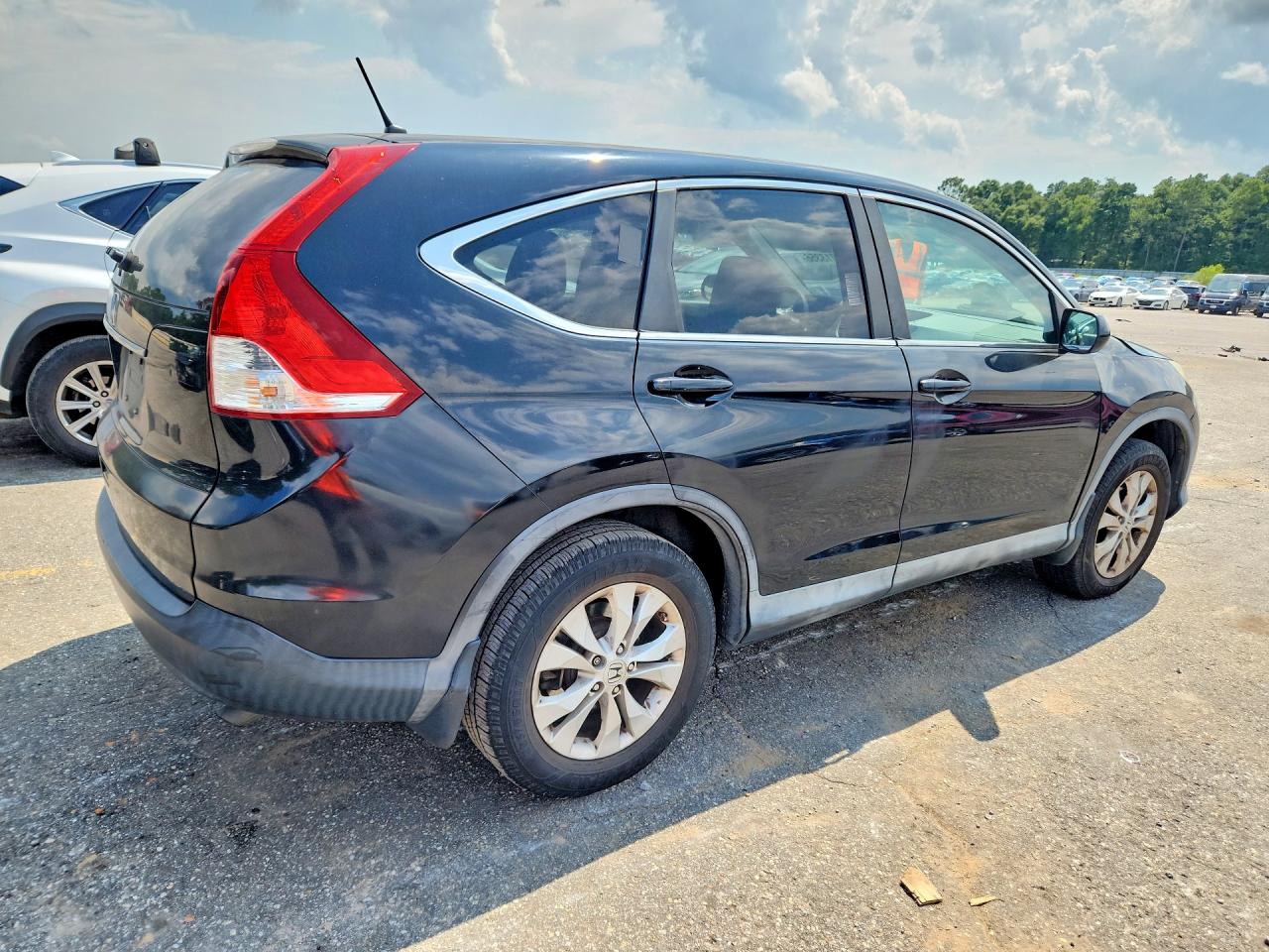 2013 Honda Cr-v Ex Black vin: 3CZRM3H50DG705597