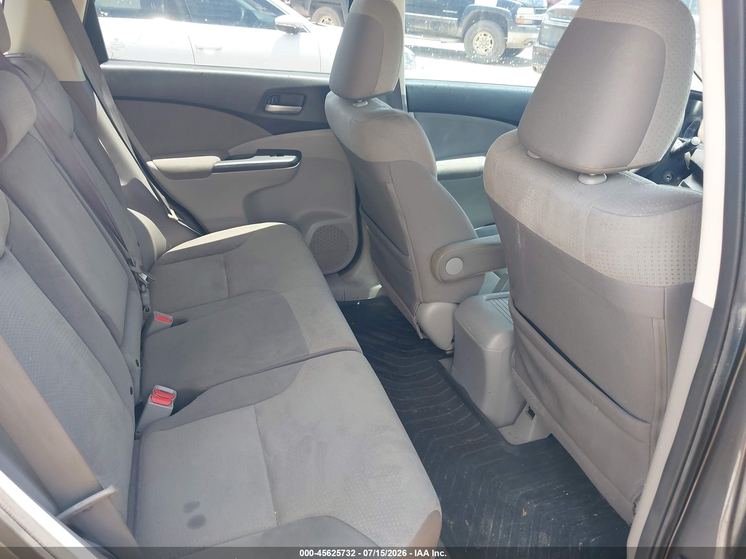 2014 Honda Cr-v Ex Gray vin: 3CZRM3H50EG700241