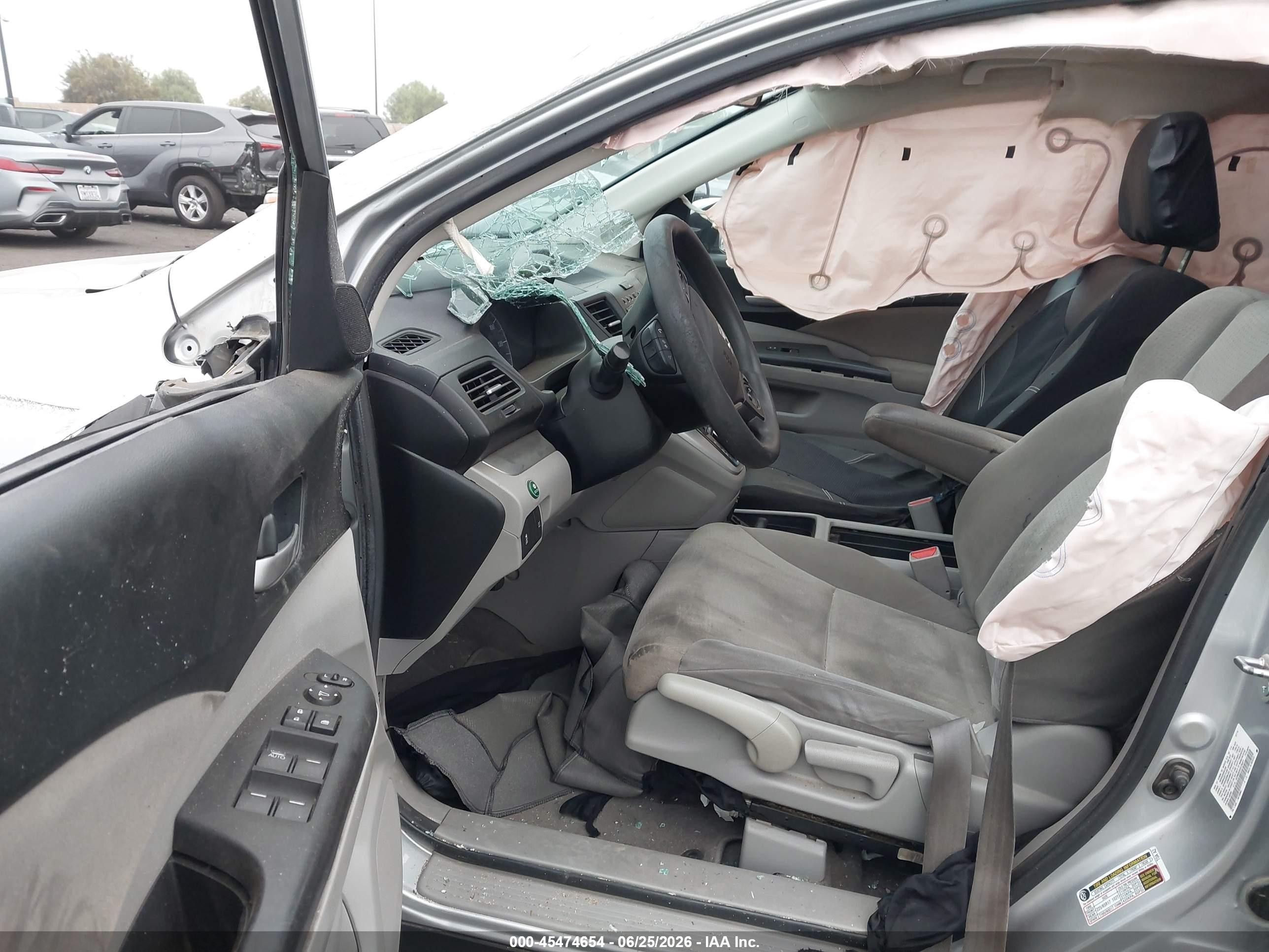 2014 Honda Cr-v Ex Серебряный vin: 3CZRM3H50EG704371