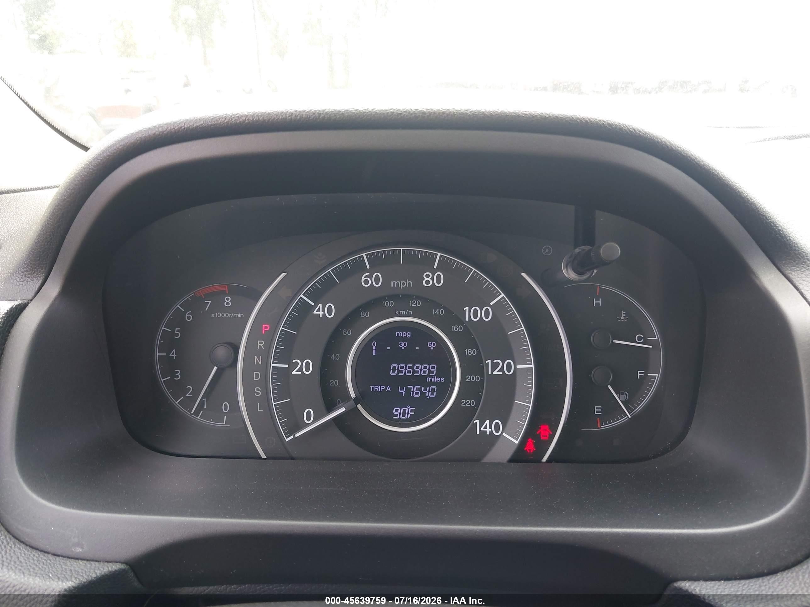 2015 Honda Cr-v Ex Black vin: 3CZRM3H50FG709992
