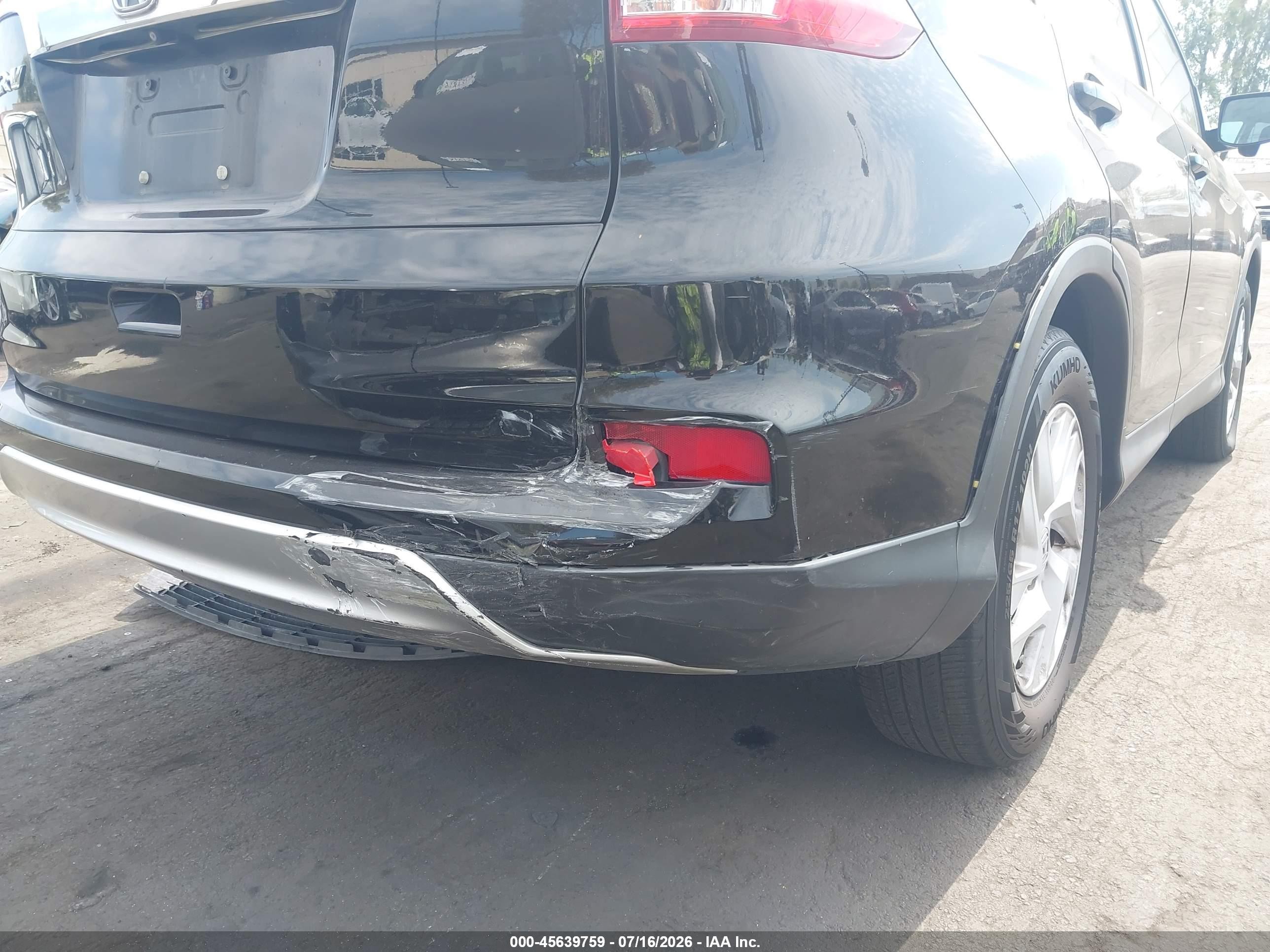 2015 Honda Cr-v Ex Black vin: 3CZRM3H50FG709992